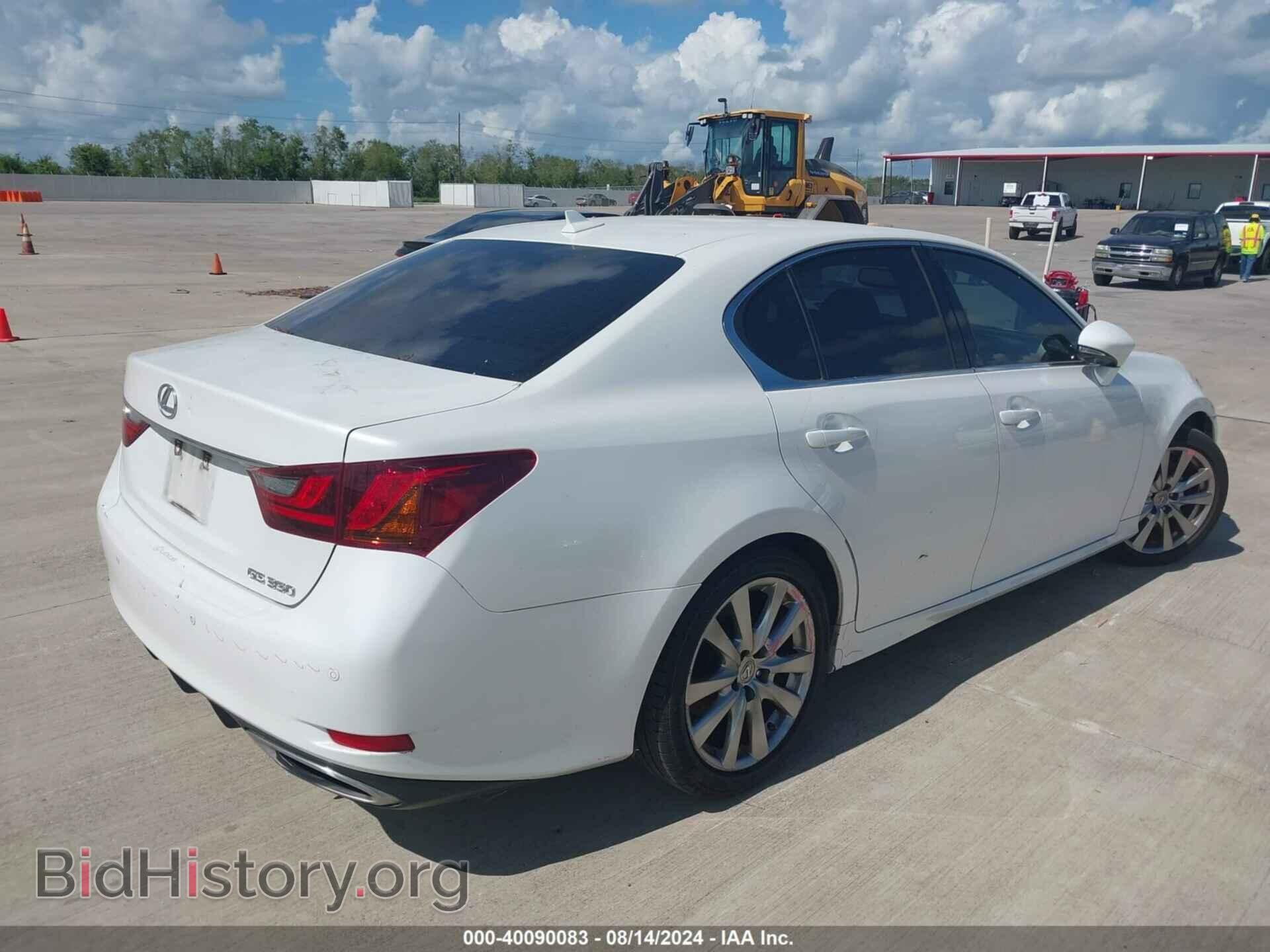 2013 LEXUS GS 350 - VIN: JTHBE1BL5D5026981 - Фото 4