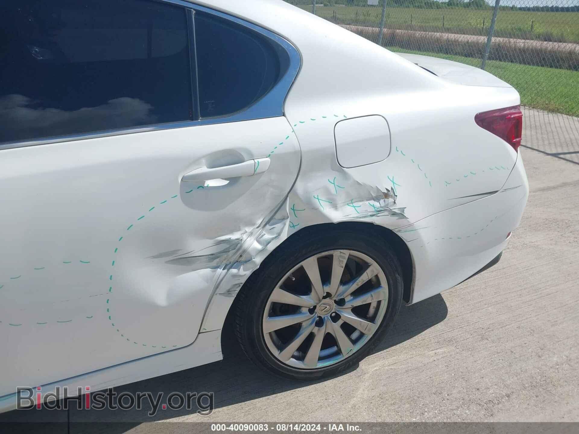 2013 LEXUS GS 350 - VIN: JTHBE1BL5D5026981 - Фото 6