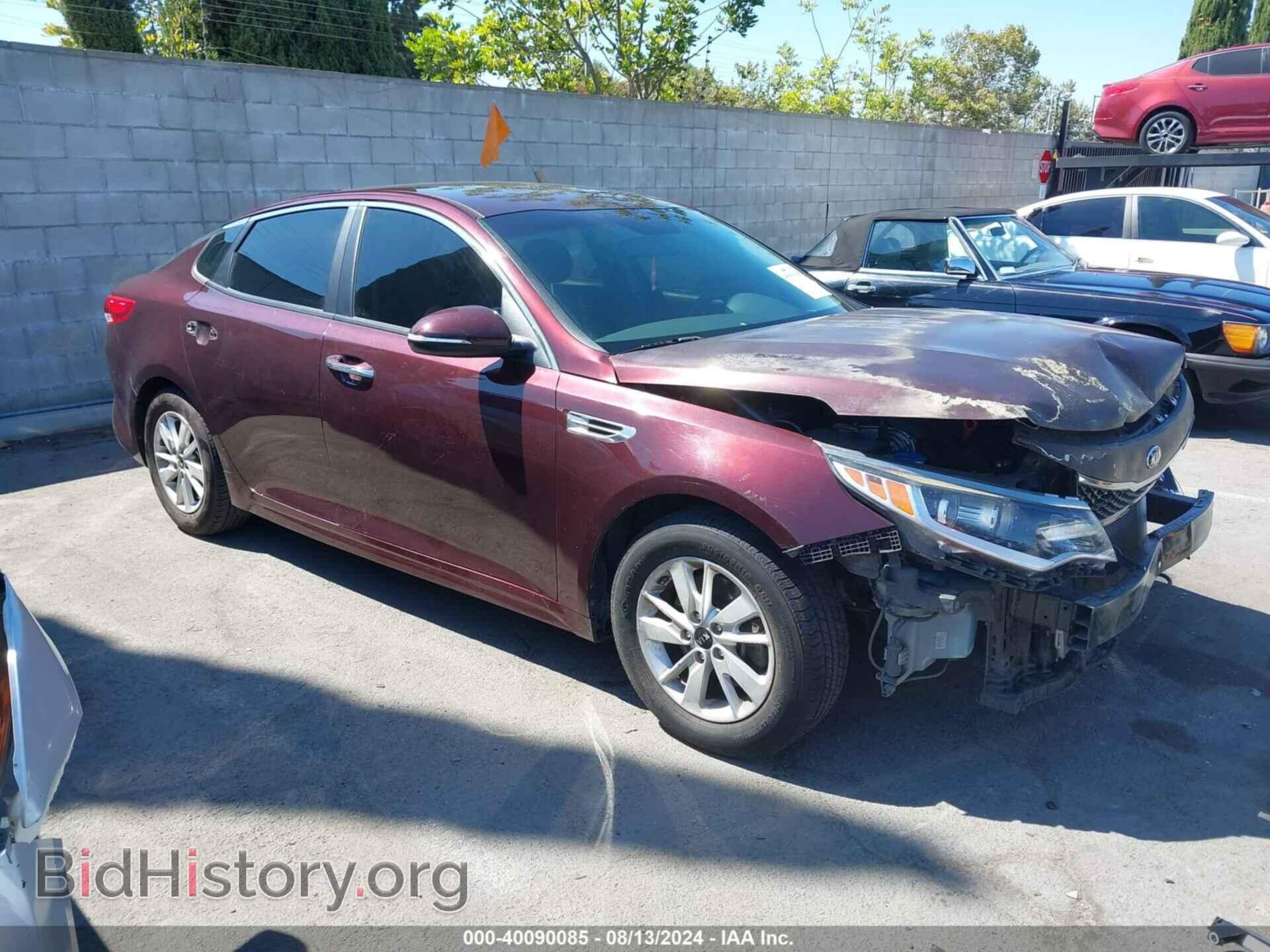 Фотография 5XXGT4L38GG022792 - KIA OPTIMA 2016