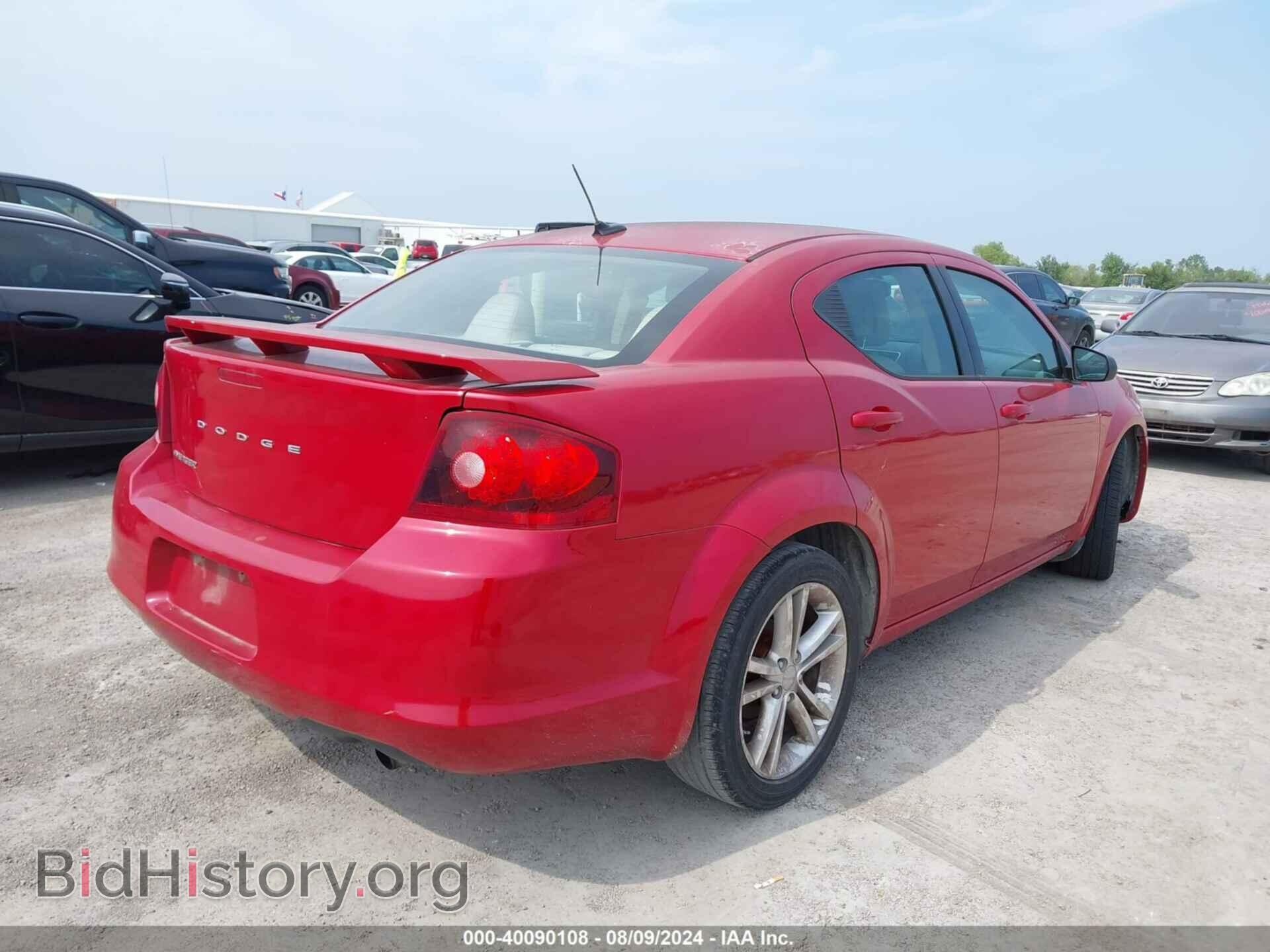 2014 DODGE AVENGER - VIN: 1C3CDZABXEN189292 - Фото 4