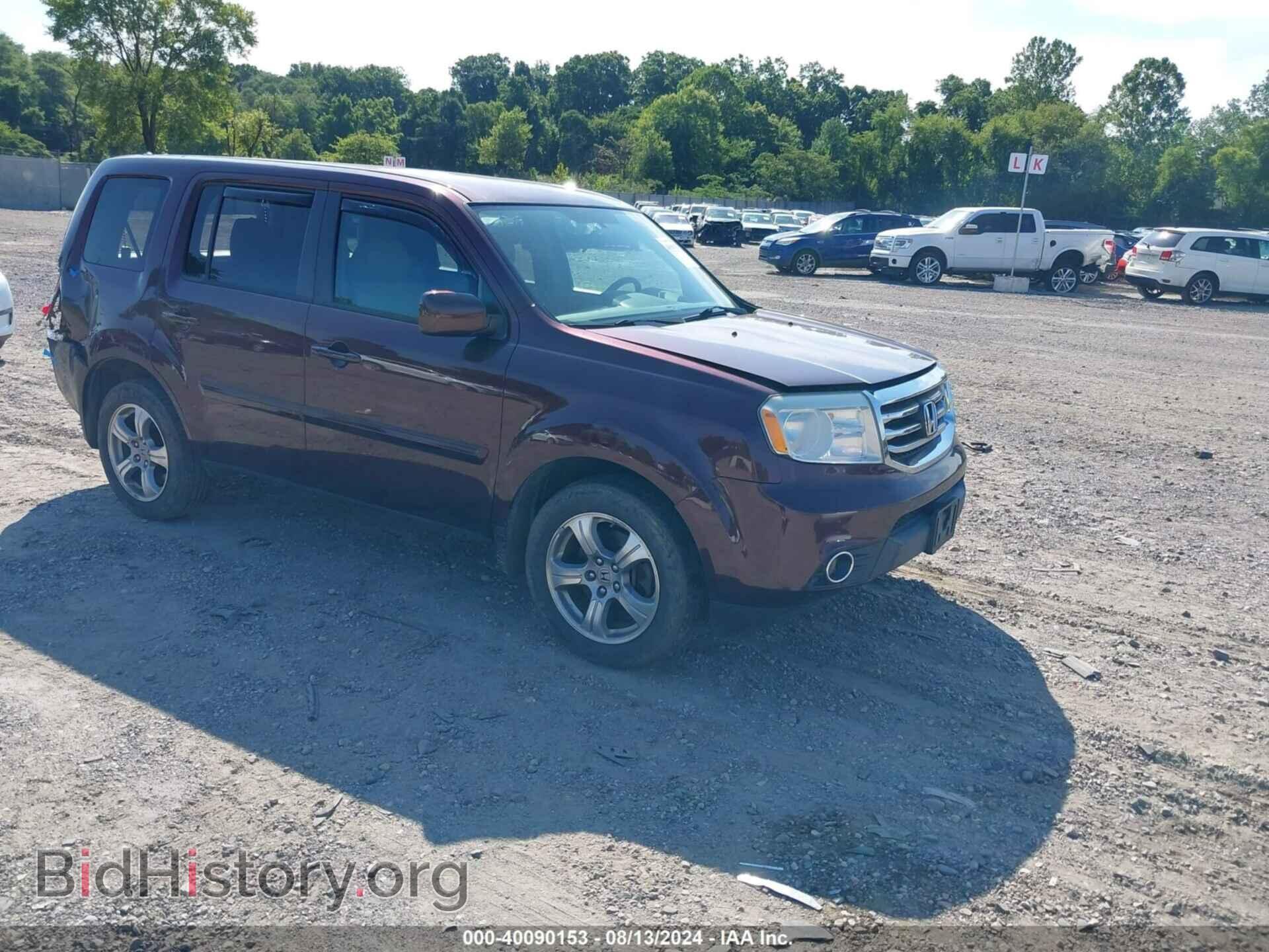 Photo 5FNYF4H48EB054493 - HONDA PILOT 2014