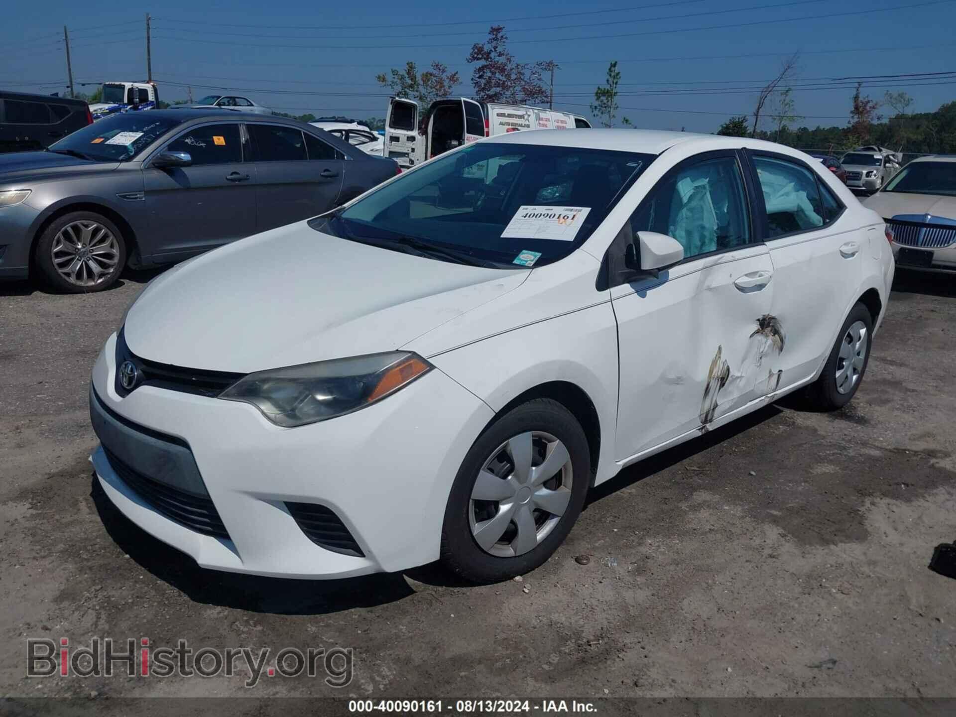 2014 TOYOTA COROLLA - VIN: 2T1BURHE4EC147257 - Photo 2