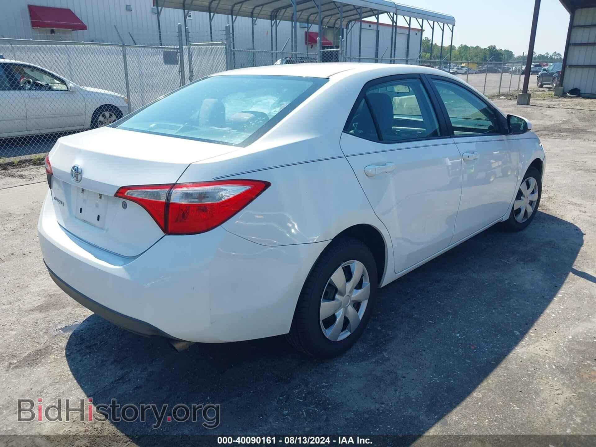 2014 TOYOTA COROLLA - VIN: 2T1BURHE4EC147257 - Photo 4
