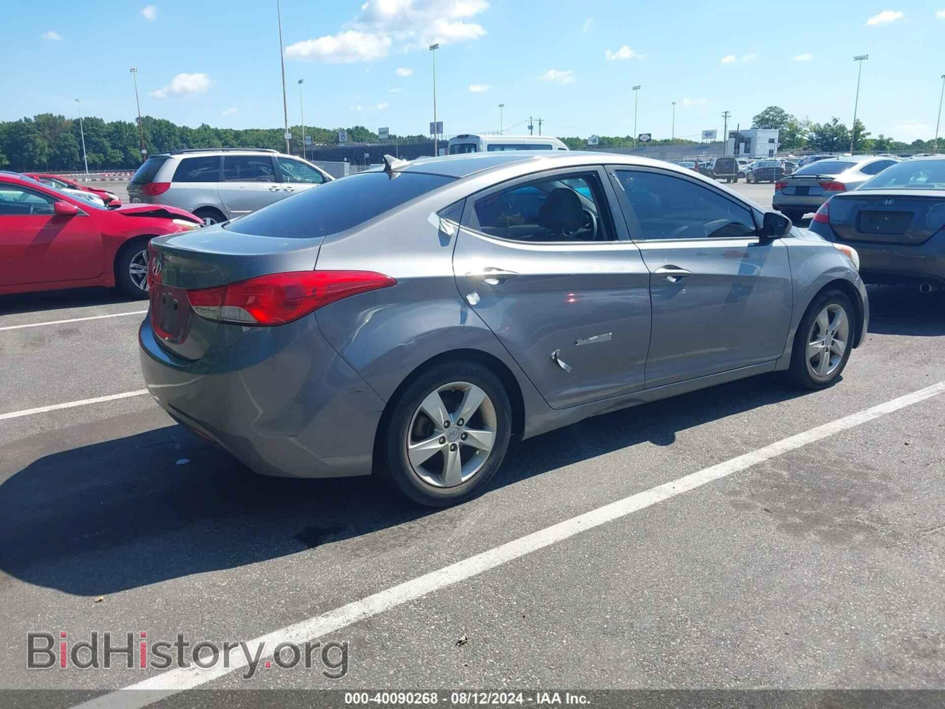 2012 HYUNDAI ELANTRA - VIN: 5NPDH4AE4CH088666 - Фото 4