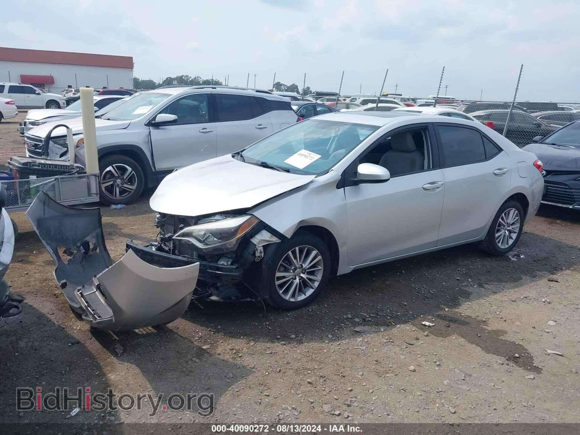 2014 TOYOTA COROLLA - VIN: 5YFBURHE1EP134773 - Фото 2