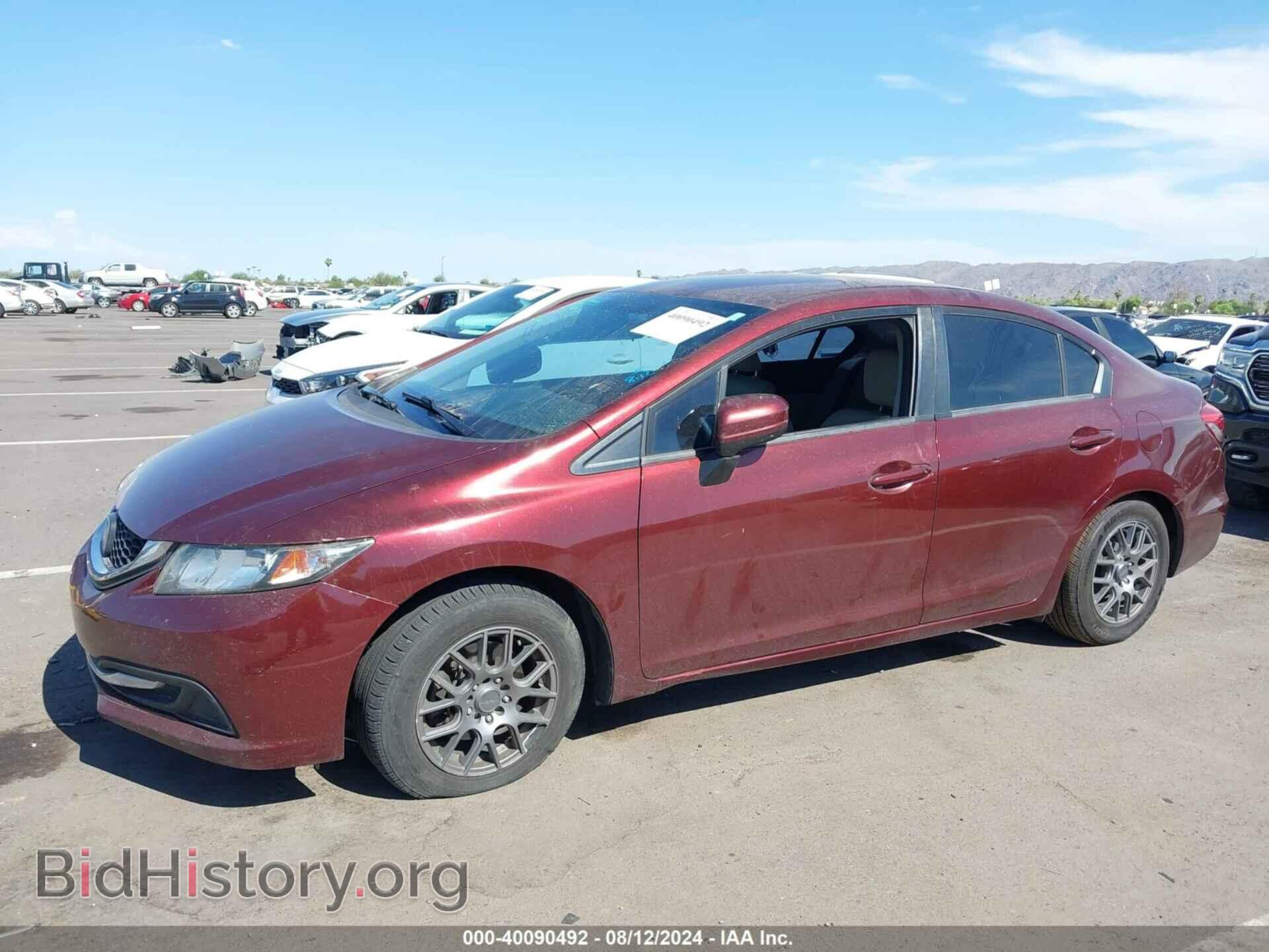 2014 HONDA CIVIC - VIN: 19XFB2F53EE262046 - Фото 2