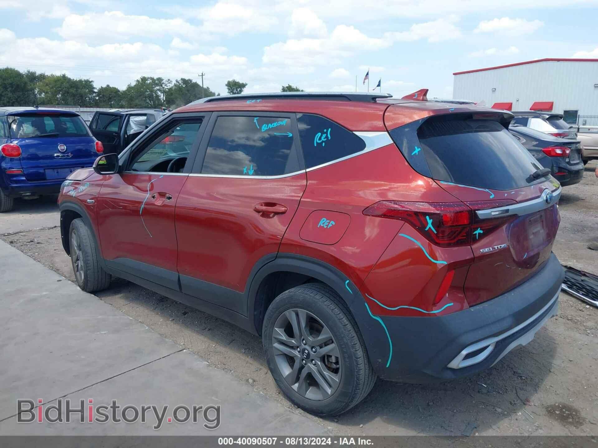 2021 KIA SELTOS - VIN: KNDEUCAA2M7093278 - Фото 3