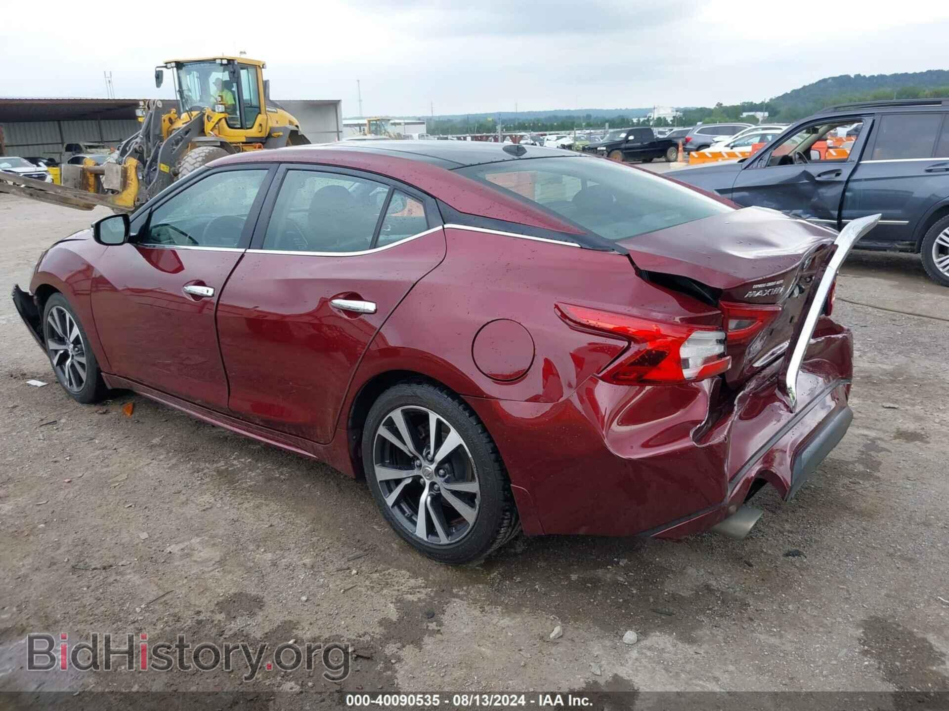 2017 NISSAN MAXIMA - VIN: 1N4AA6AP1HC374827 - Фото 3
