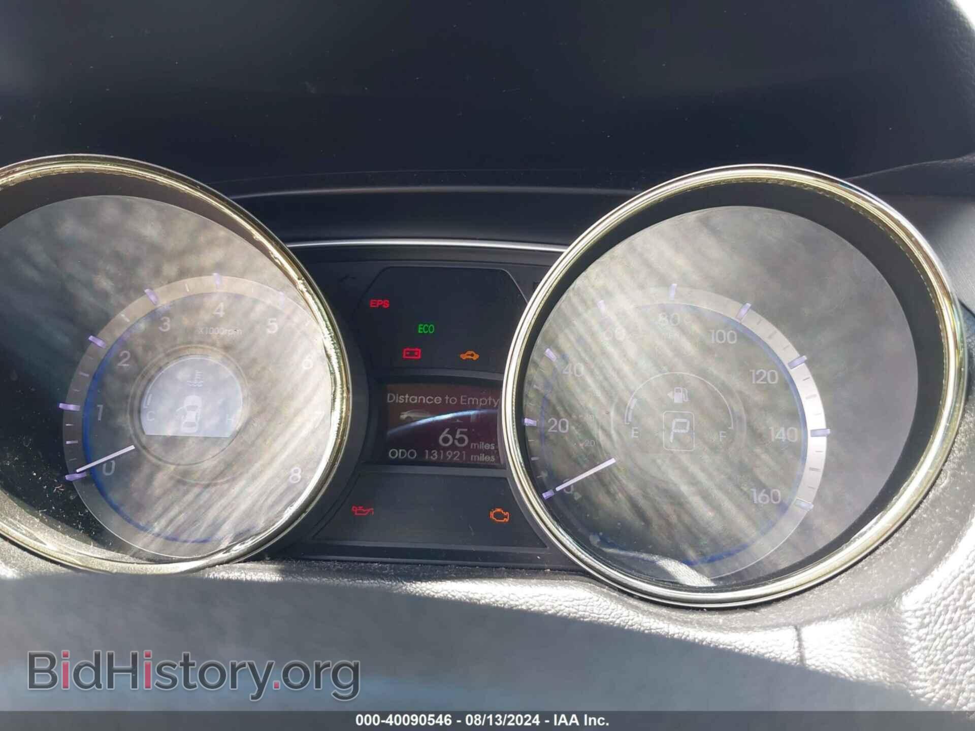 2013 HYUNDAI SONATA - VIN: 5NPEC4AC4DH619500 - Фото 7
