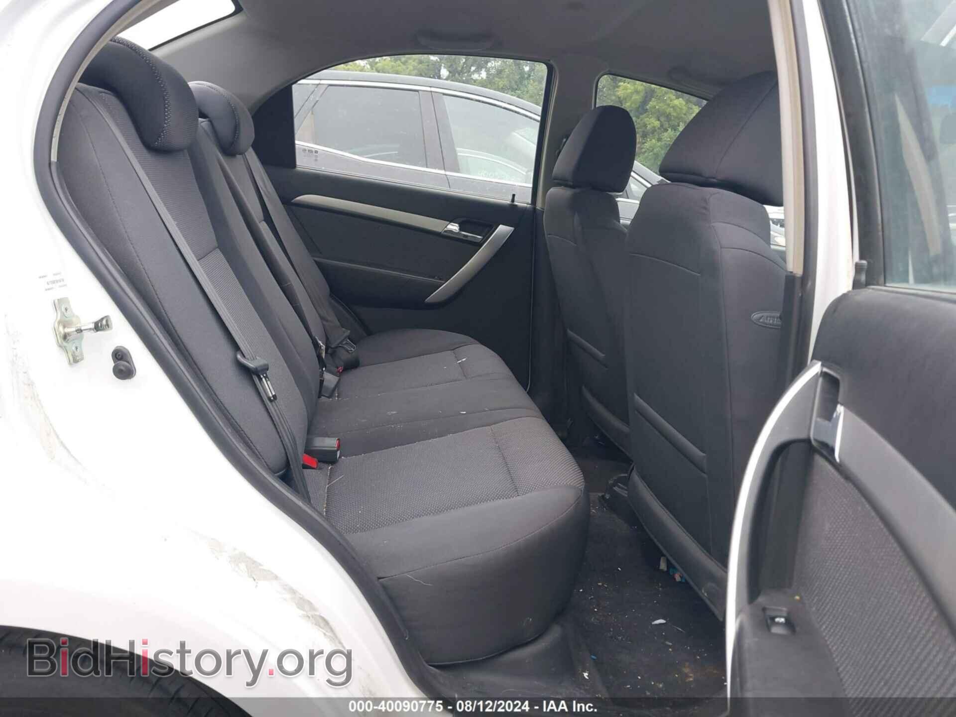 2011 CHEVROLET AVEO - VIN: KL1TD5DE1BB184738 - Фото 8