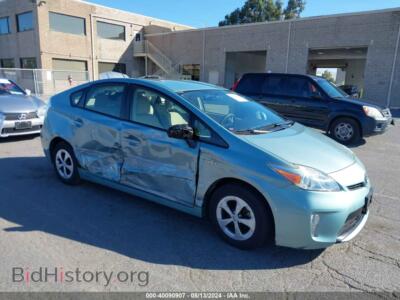 2014 Toyota PRIUS Two, light blue — VIN JTDKN3DU1E1793223, IAAI