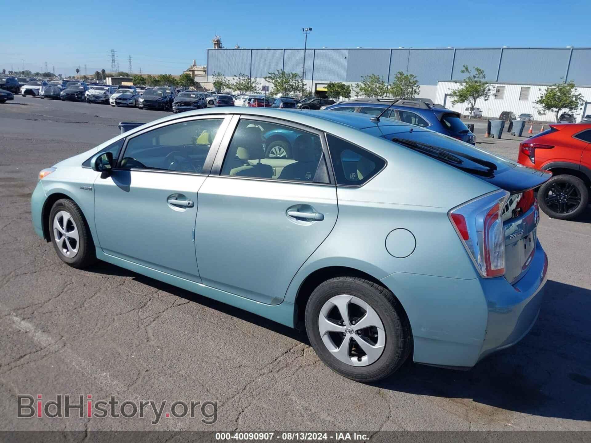 2014 TOYOTA PRIUS - VIN: JTDKN3DU1E1793223 - Фото 3