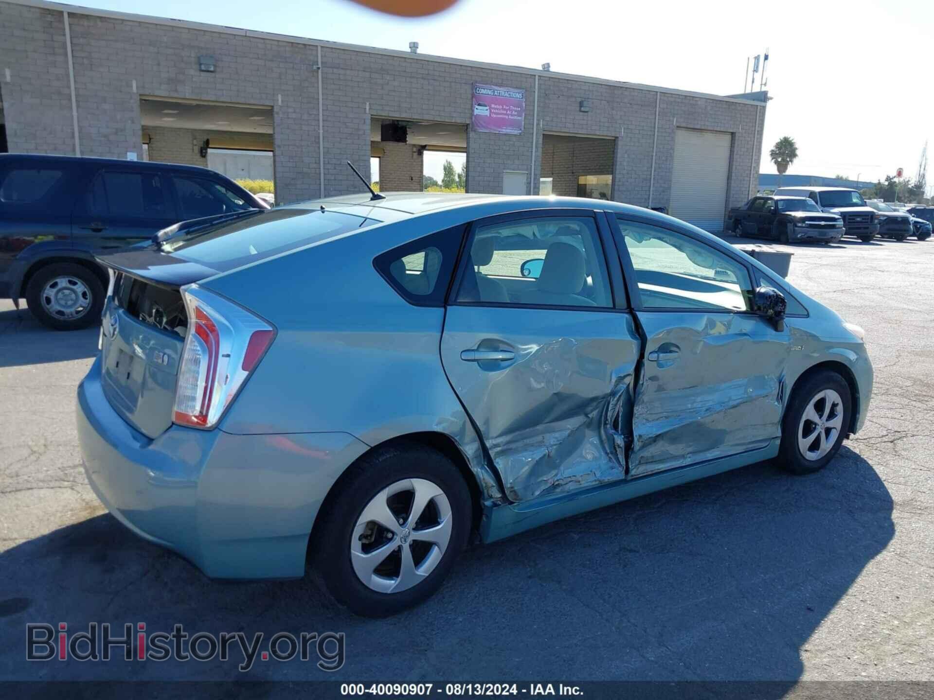 2014 TOYOTA PRIUS - VIN: JTDKN3DU1E1793223 - Фото 4
