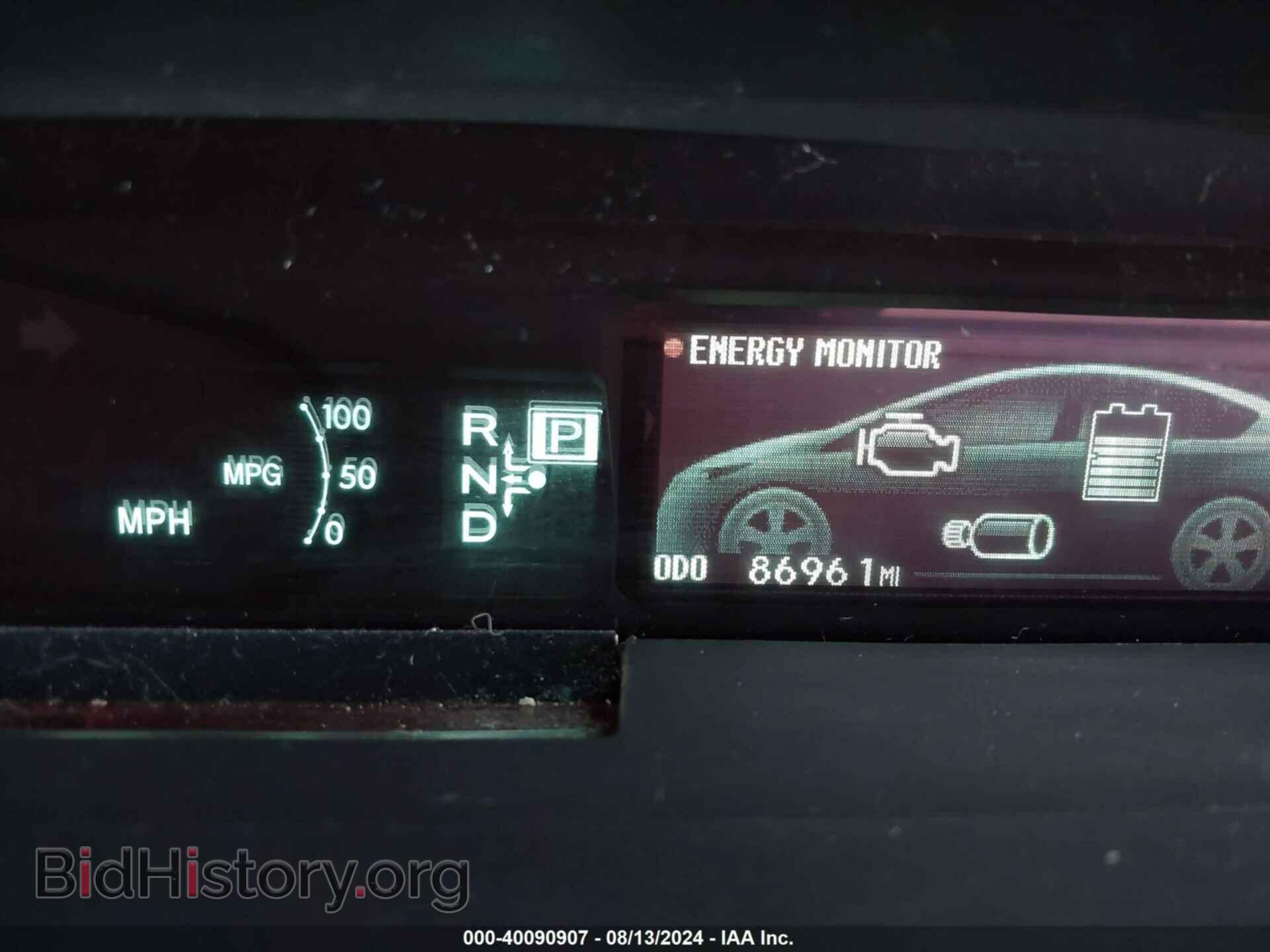 2014 TOYOTA PRIUS - VIN: JTDKN3DU1E1793223 - Фото 7