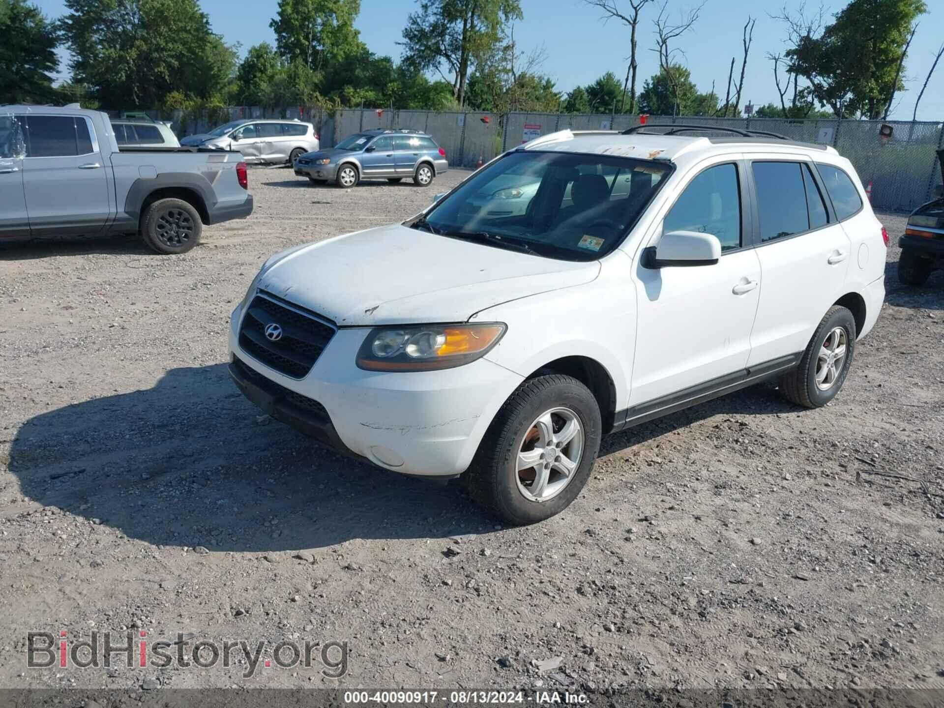 2007 HYUNDAI SANTA FE - VIN: 5NMSG13D07H078099 - Фото 2