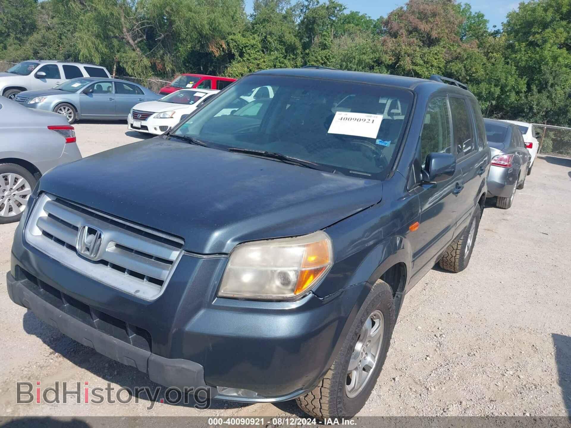 2006 HONDA PILOT - VIN: 2HKYF18426H508805 - Фото 2