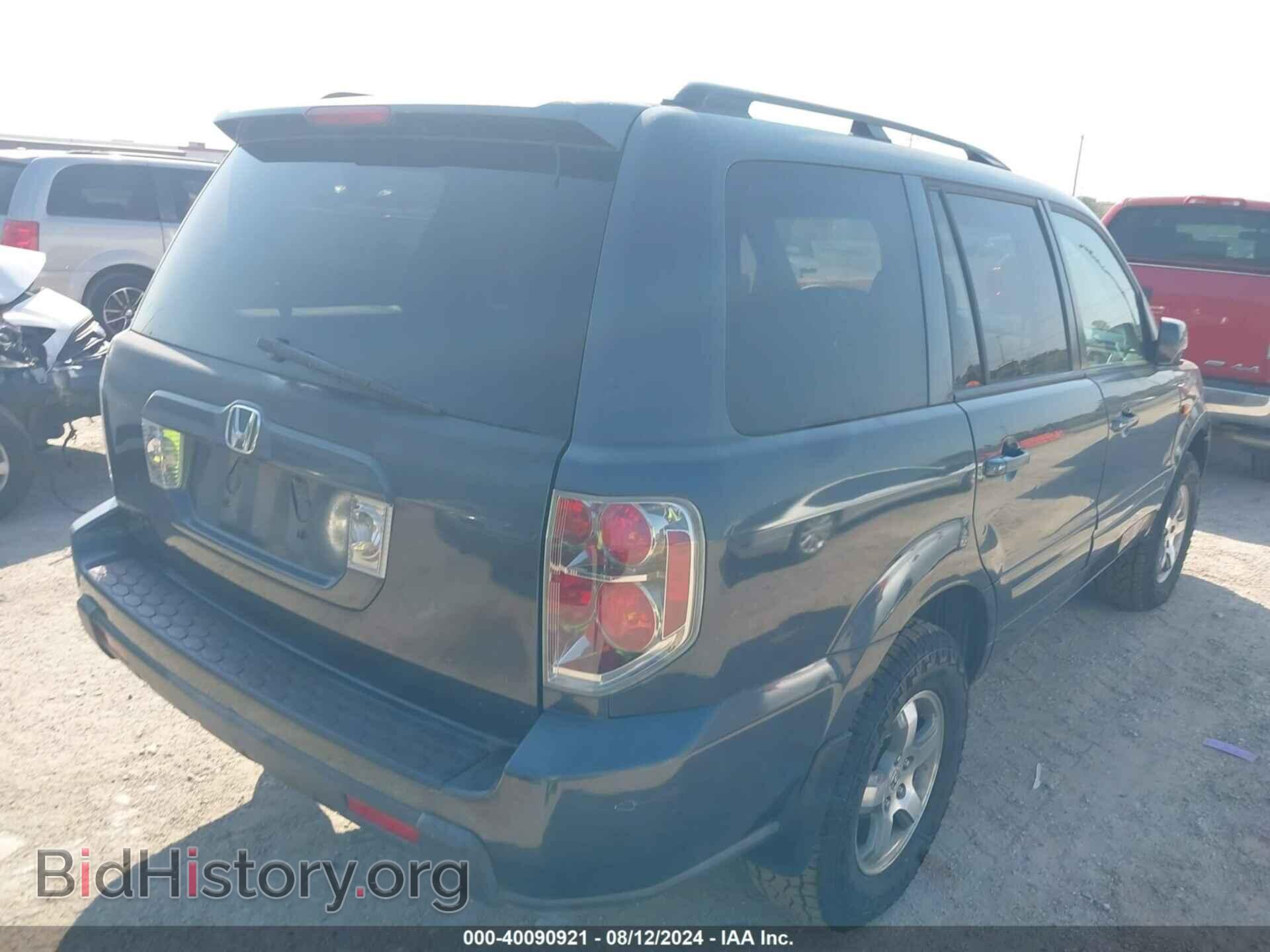 2006 HONDA PILOT - VIN: 2HKYF18426H508805 - Фото 4