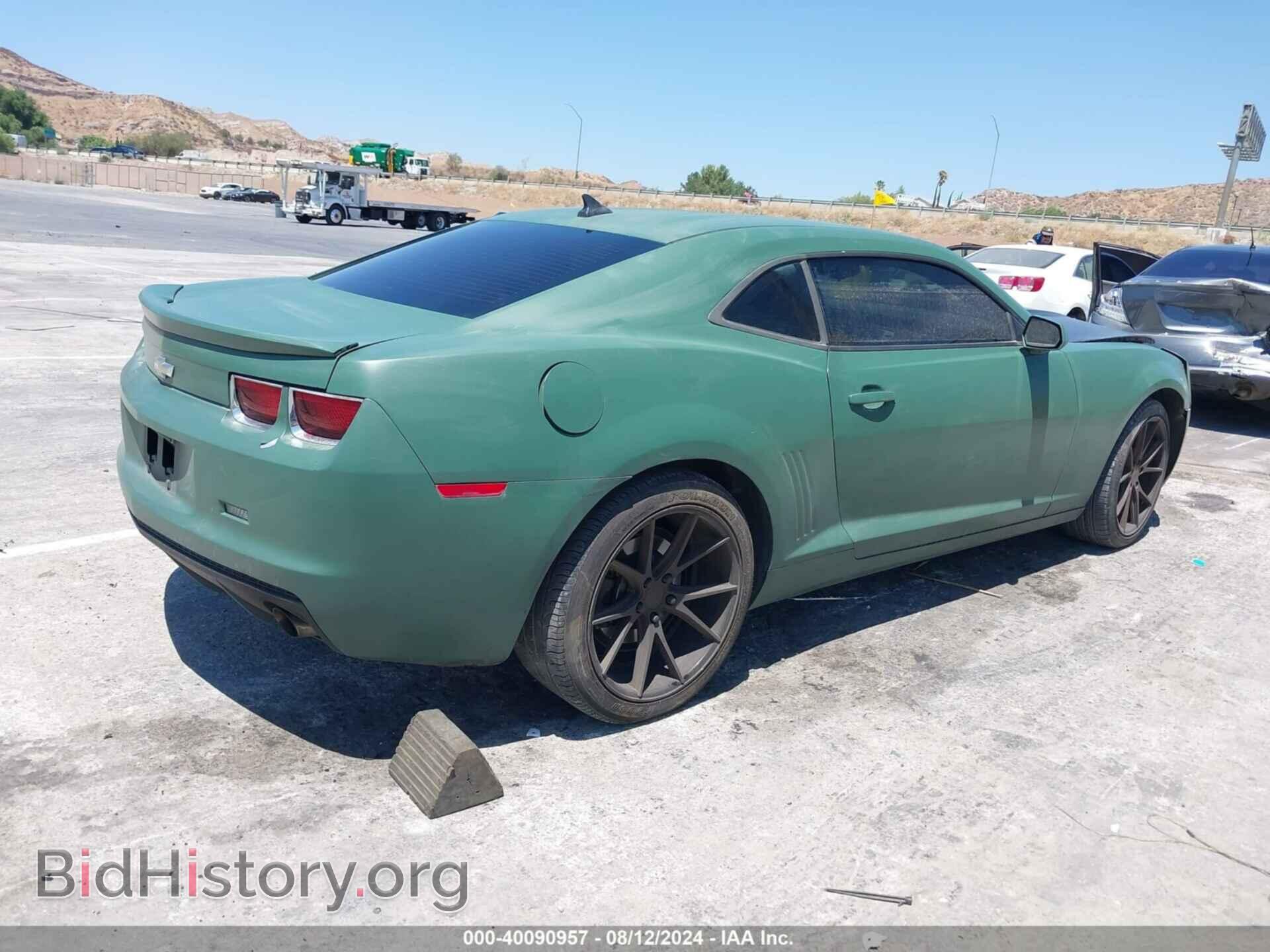 2012 CHEVROLET CAMARO - VIN: 2G1FB1E36C9184506 - Фото 4