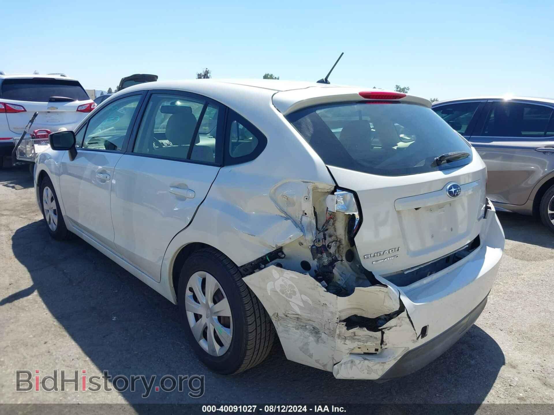 2016 SUBARU IMPREZA - VIN: JF1GPAA67G8200362 - Фото 3