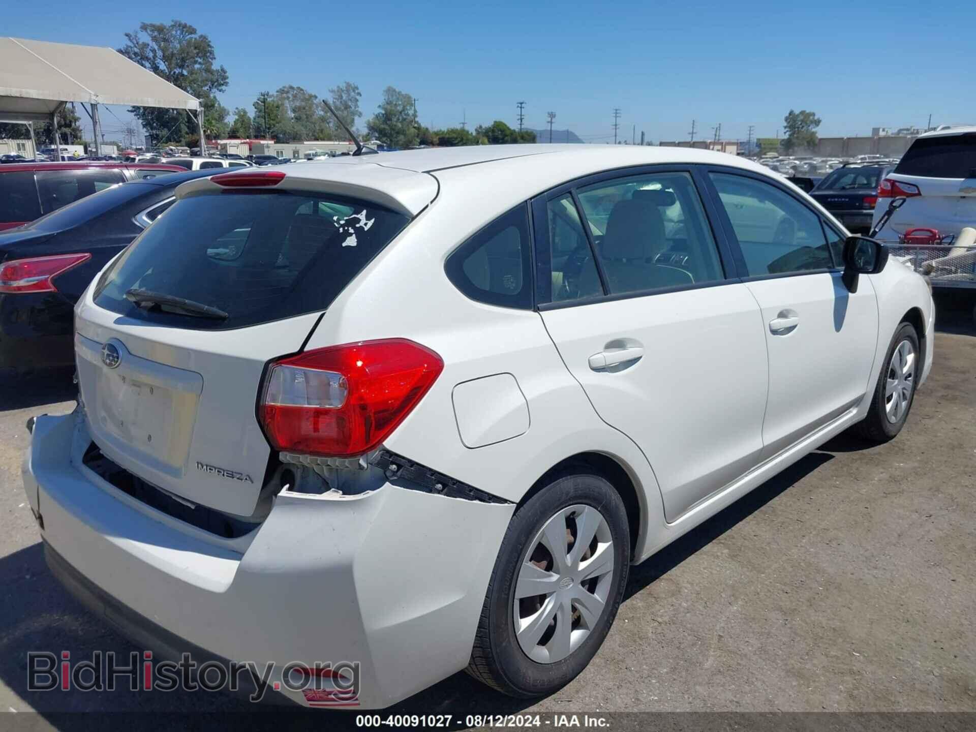 2016 SUBARU IMPREZA - VIN: JF1GPAA67G8200362 - Фото 4