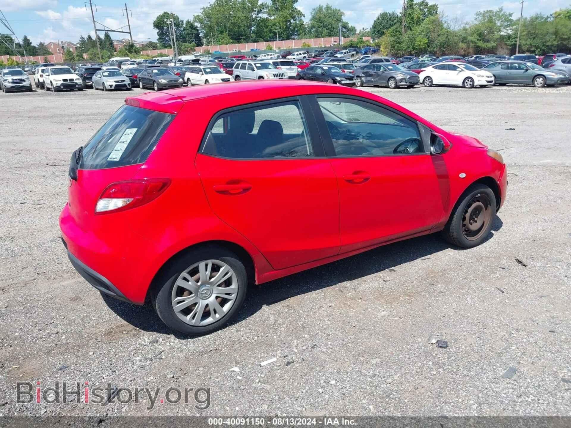 2012 MAZDA MAZDA2 - VIN: JM1DE1KY6C0139582 - Фото 4