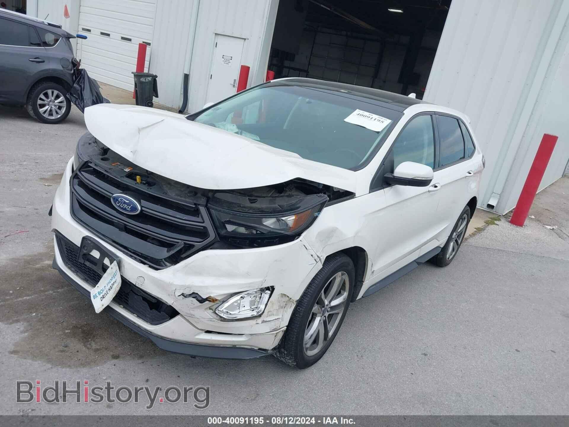2015 FORD EDGE - VIN: 2FMTK4AP4FBC21579 - Фото 2