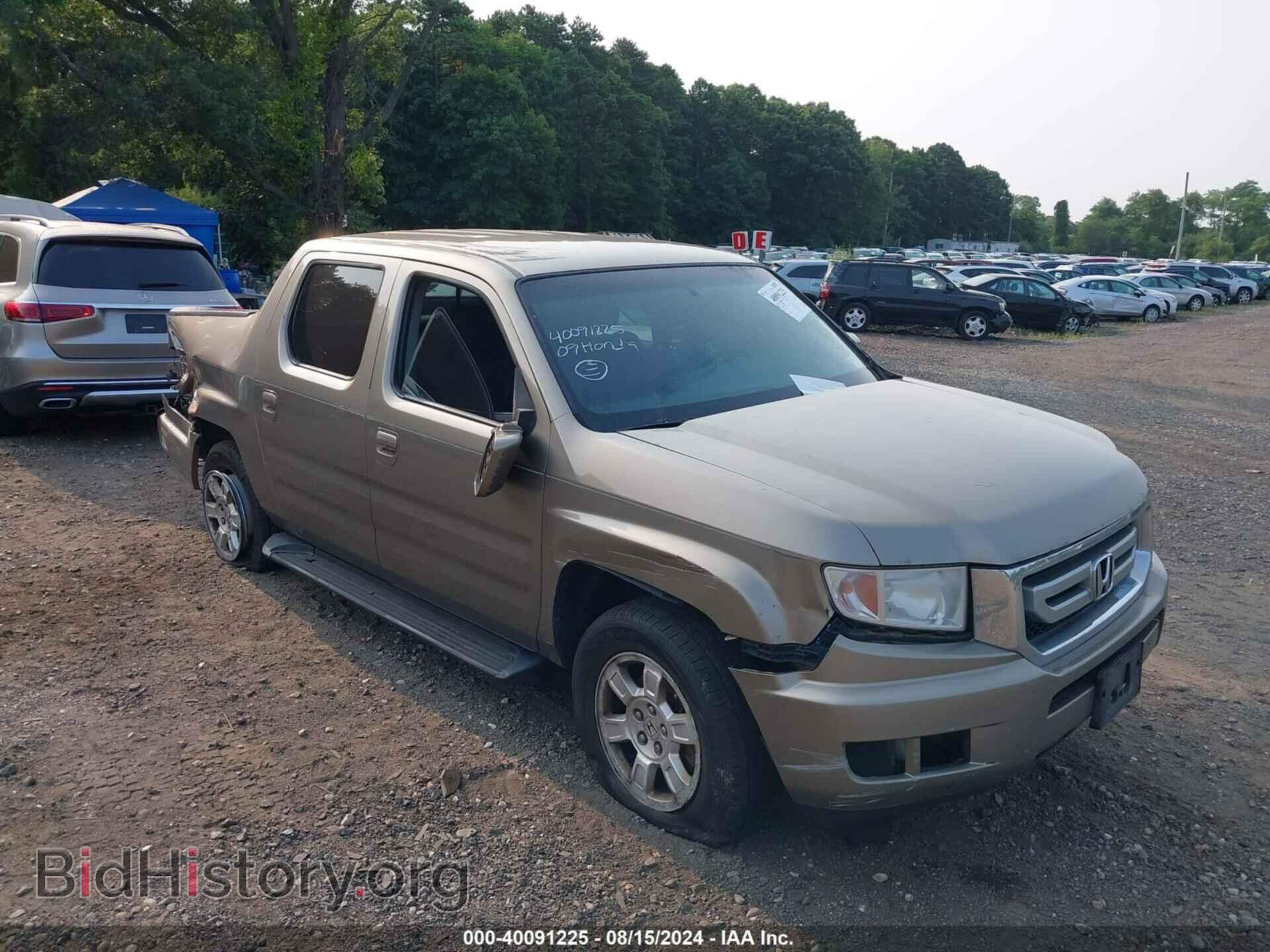 Photo 5FPYK16439B108521 - HONDA RIDGELINE 2009