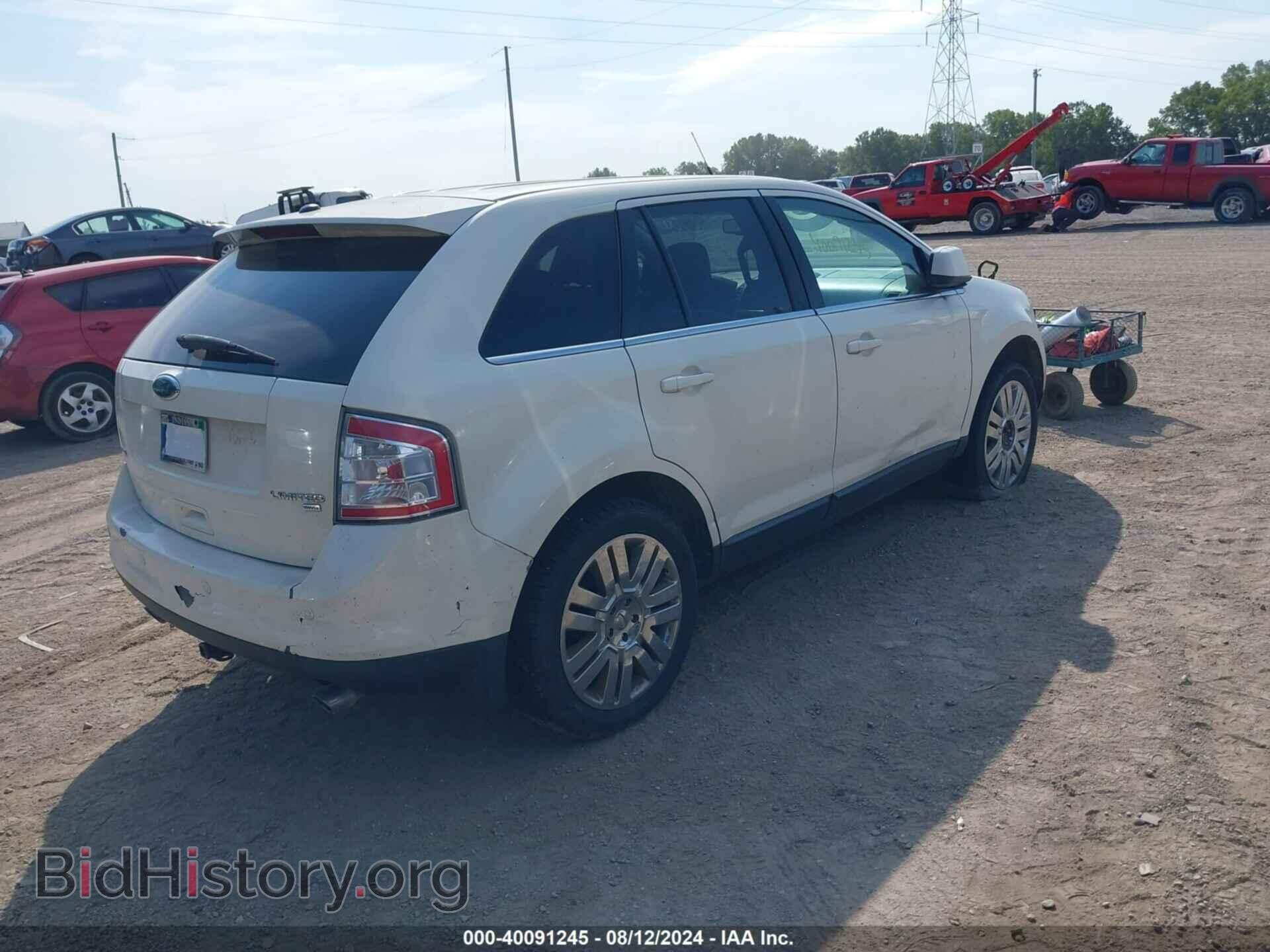 2008 FORD EDGE - VIN: 2FMDK49C58BB34508 - Фото 4