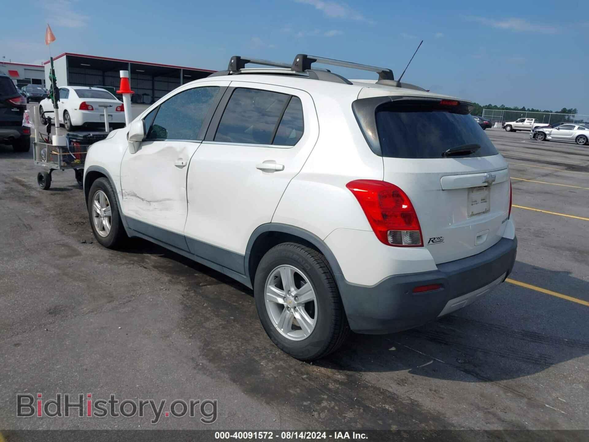 2015 CHEVROLET TRAX - VIN: KL7CJLSB9FB261793 - Фото 3