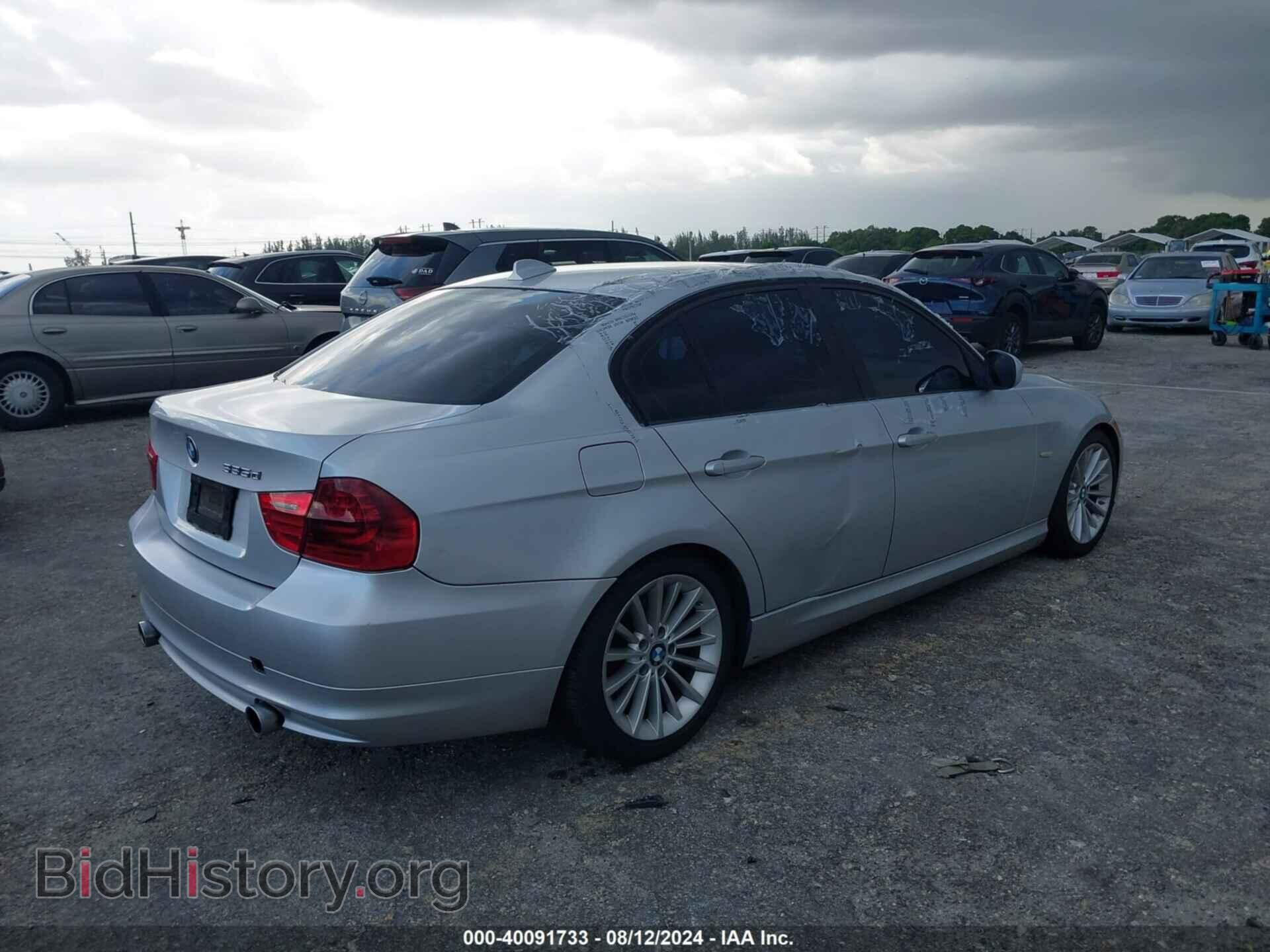 2011 BMW 335D - VIN: WBAPN7C52BA950855 - Фото 4