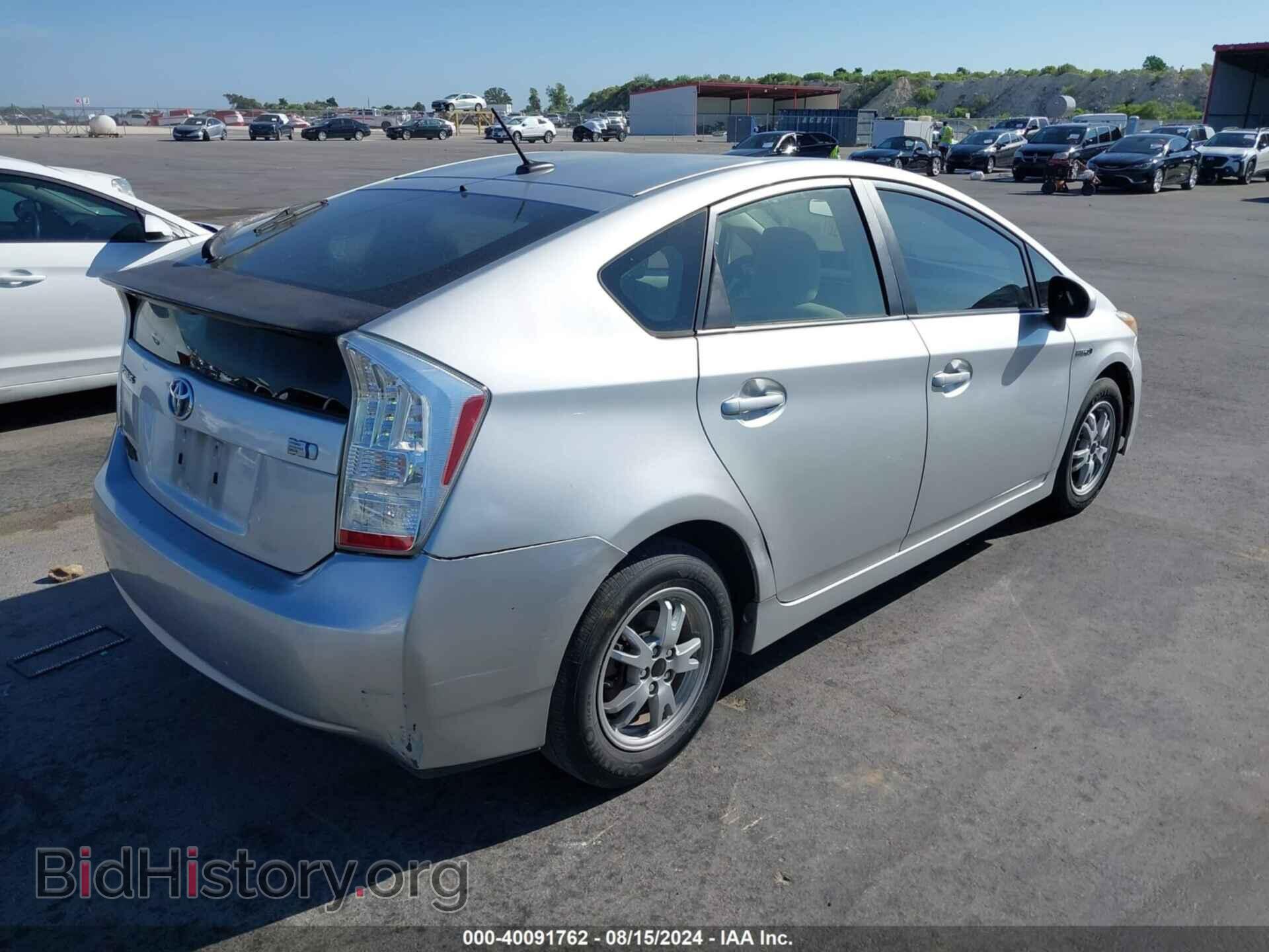 2011 TOYOTA PRIUS - VIN: JTDKN3DU2B5320287 - Фото 4