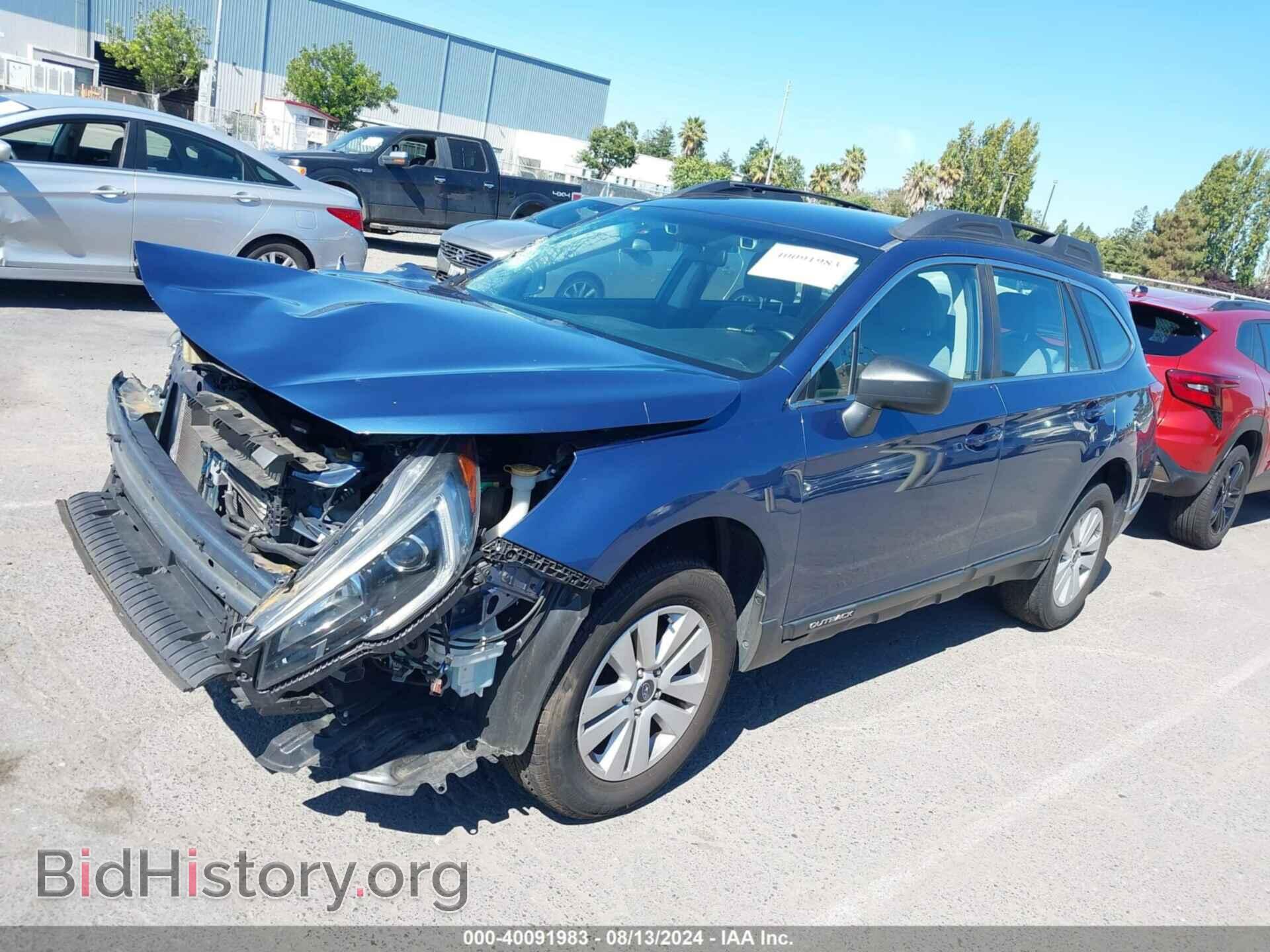 2019 SUBARU OUTBACK - VIN: 4S4BSABC5K3375783 - Фото 2