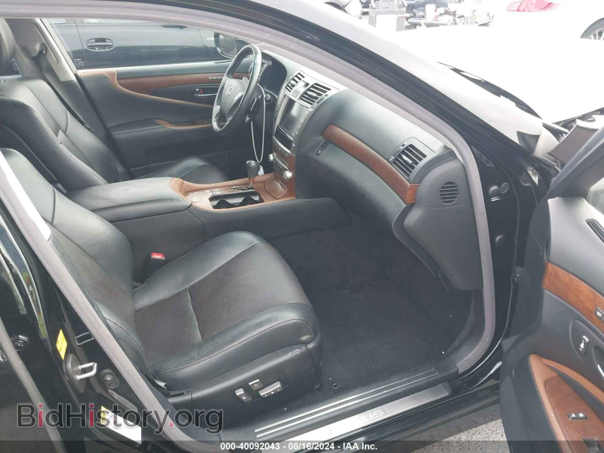 2011 LEXUS LS 460 - VIN: JTHBL5EFXB5103649 - Фото 5