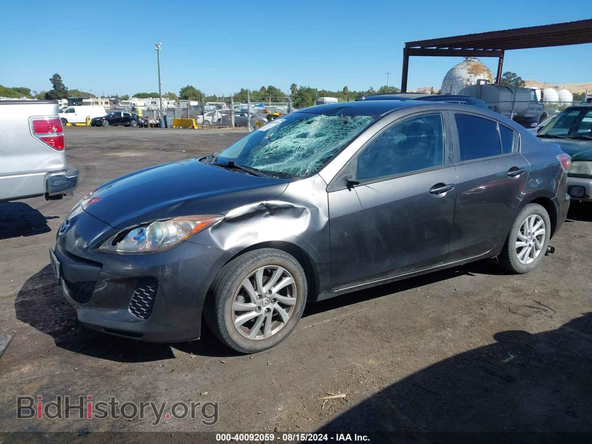 2012 MAZDA MAZDA3 - VIN: JM1BL1V8XC1574866 - Фото 2
