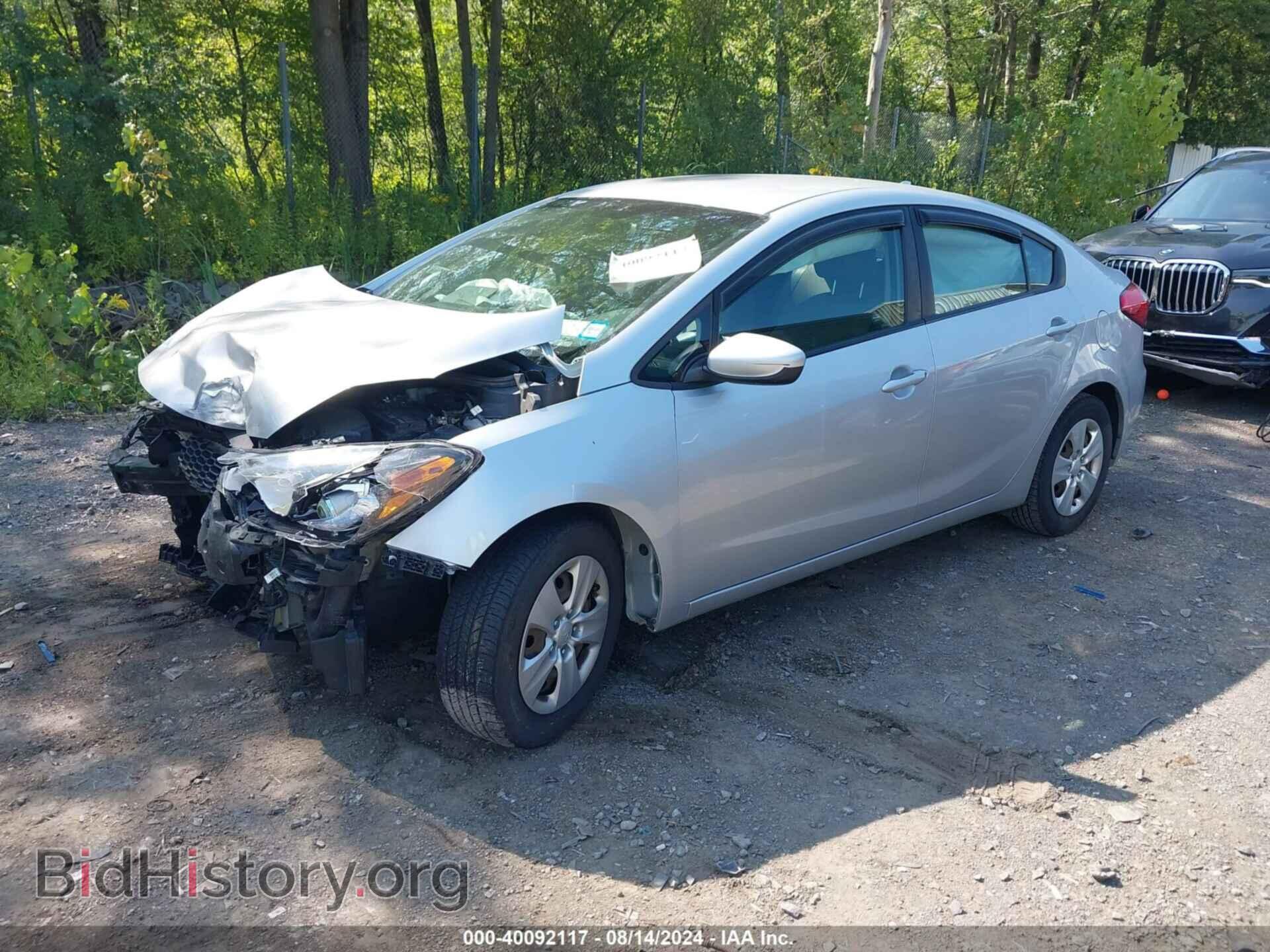 2016 KIA FORTE - VIN: KNAFK4A65G5527363 - Фото 2