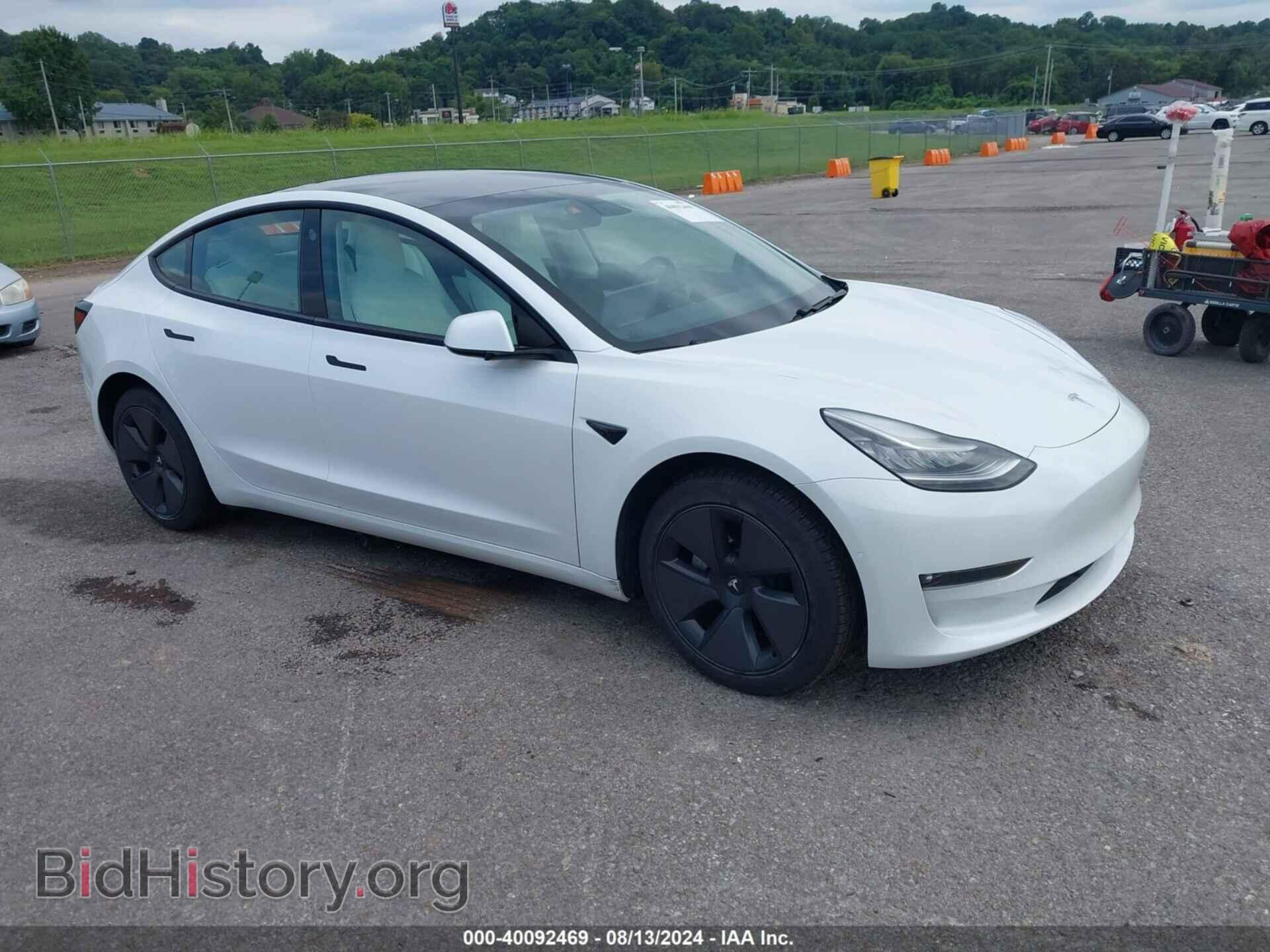 Photo 5YJ3E1EB4MF849439 - TESLA MODEL 3 2021