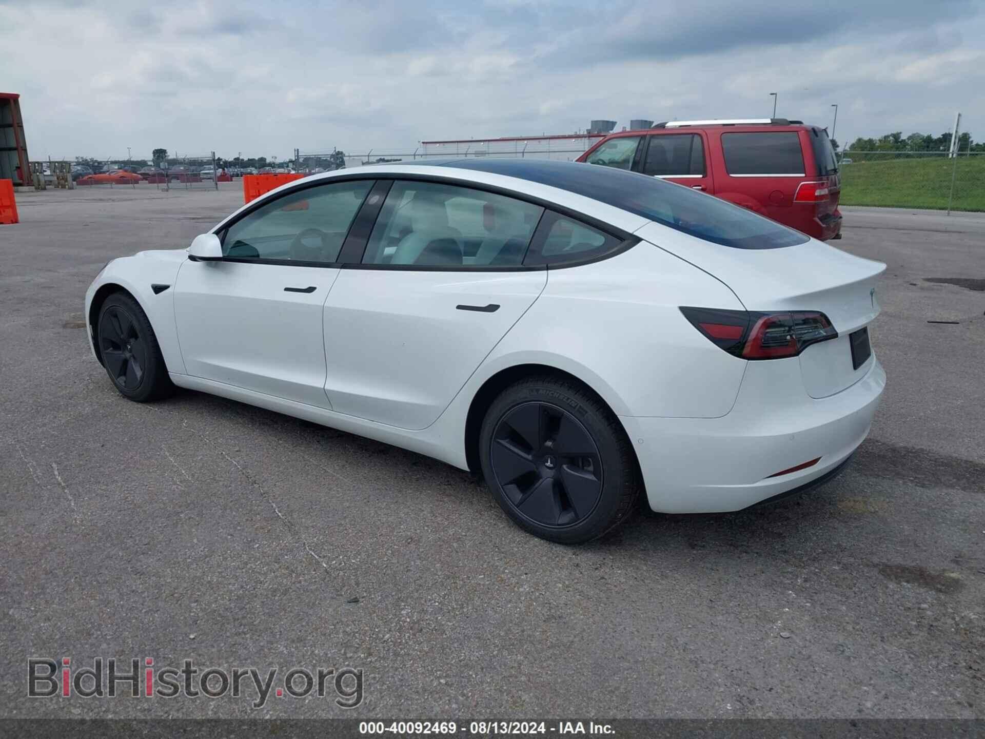 2021 TESLA MODEL 3 - VIN: 5YJ3E1EB4MF849439 - Фото 3