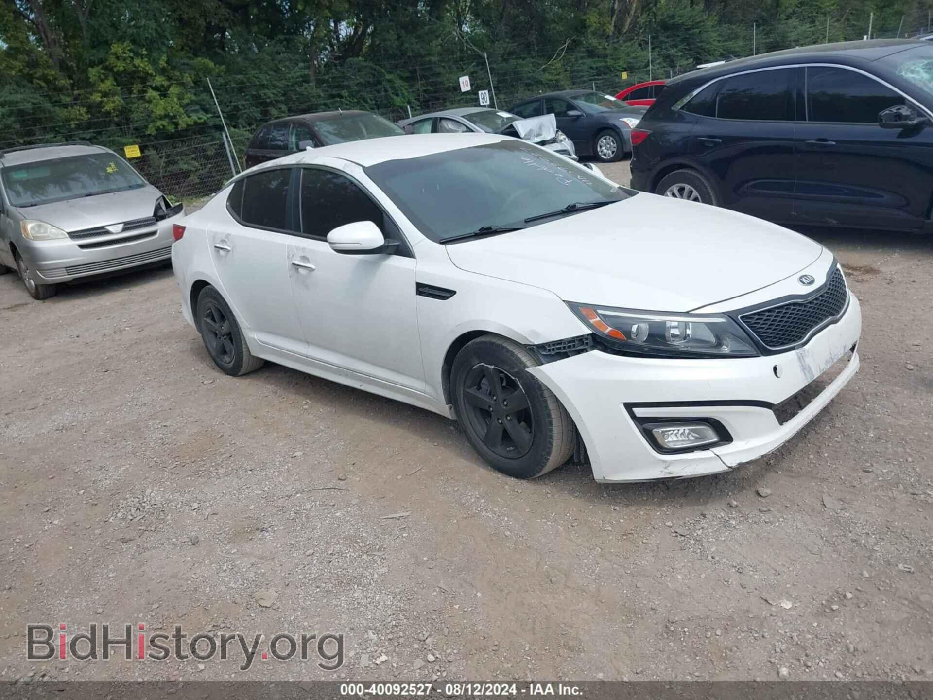 Фотография KNAGM4A70F5568702 - KIA OPTIMA 2015