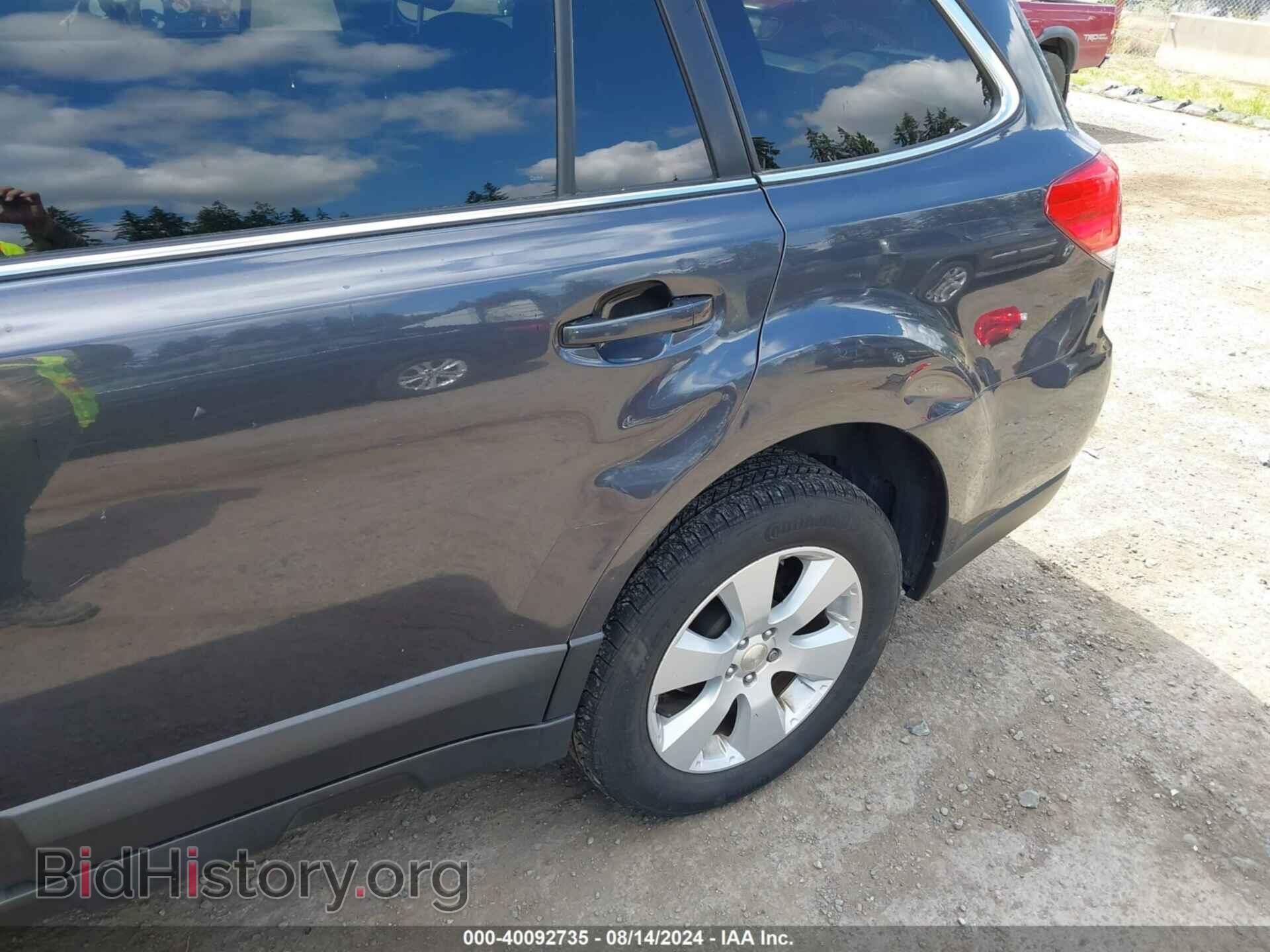2011 SUBARU OUTBACK - VIN: 4S4BRBCC7B3397980 - Фото 6