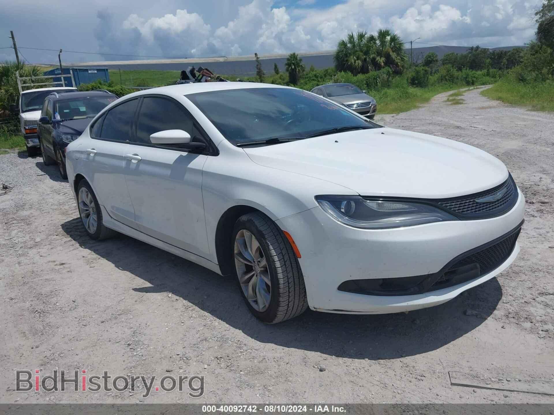 Фотография 1C3CCCBB1FN511740 - CHRYSLER 200 2015
