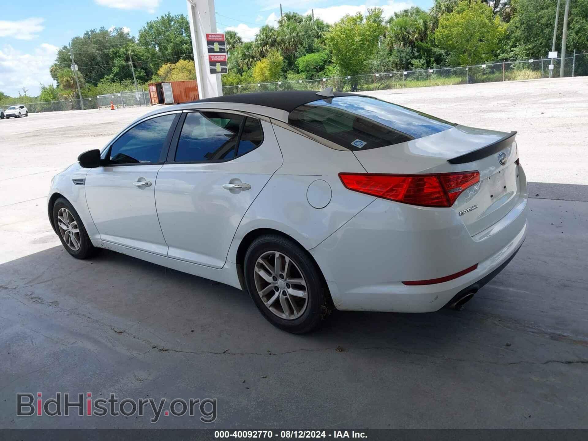 2013 KIA OPTIMA - VIN: KNAGM4A70D5376290 - Фото 3