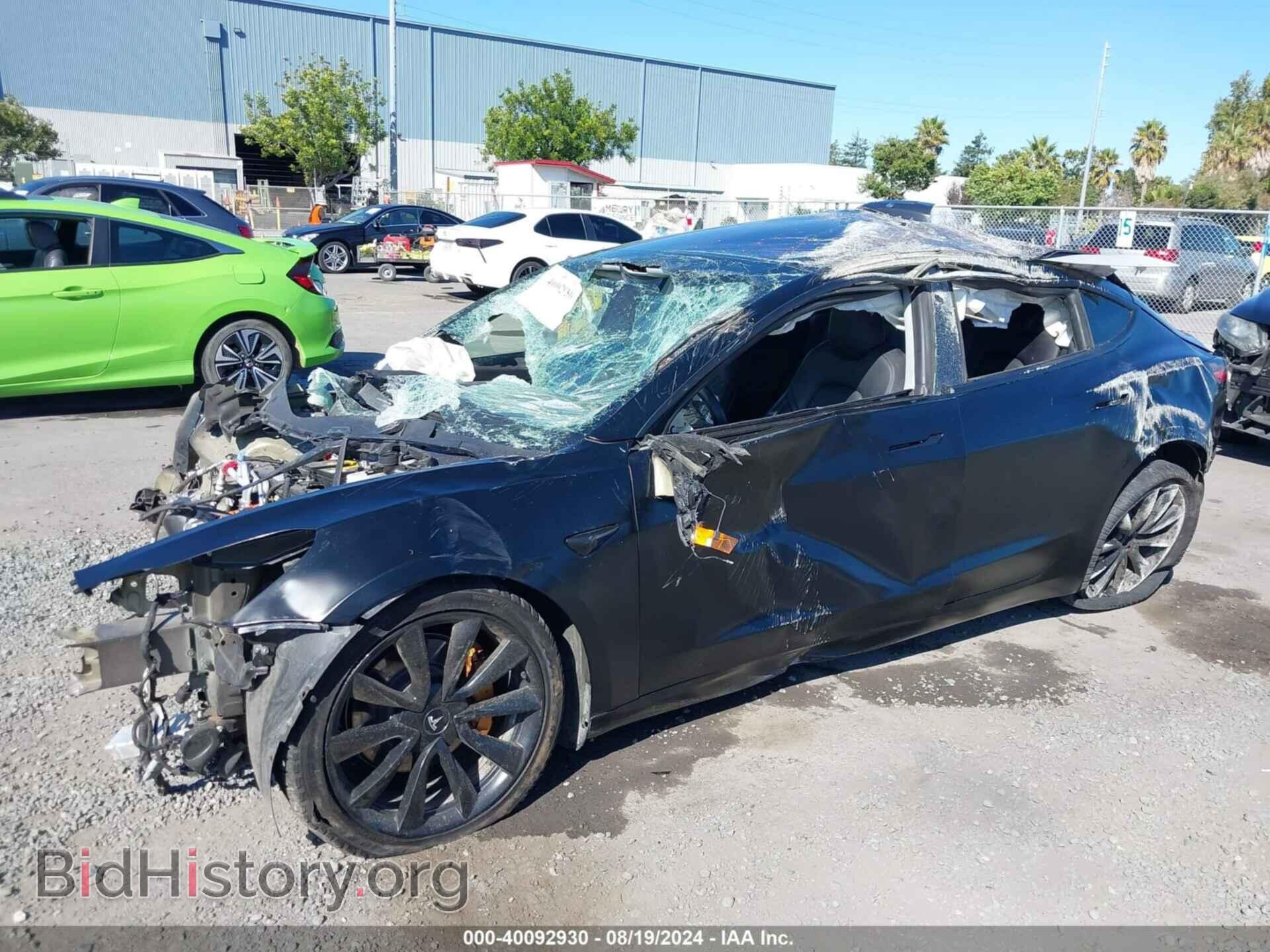 2019 TESLA MODEL 3 - VIN: 5YJ3E1EB9KF199827 - Фото 2