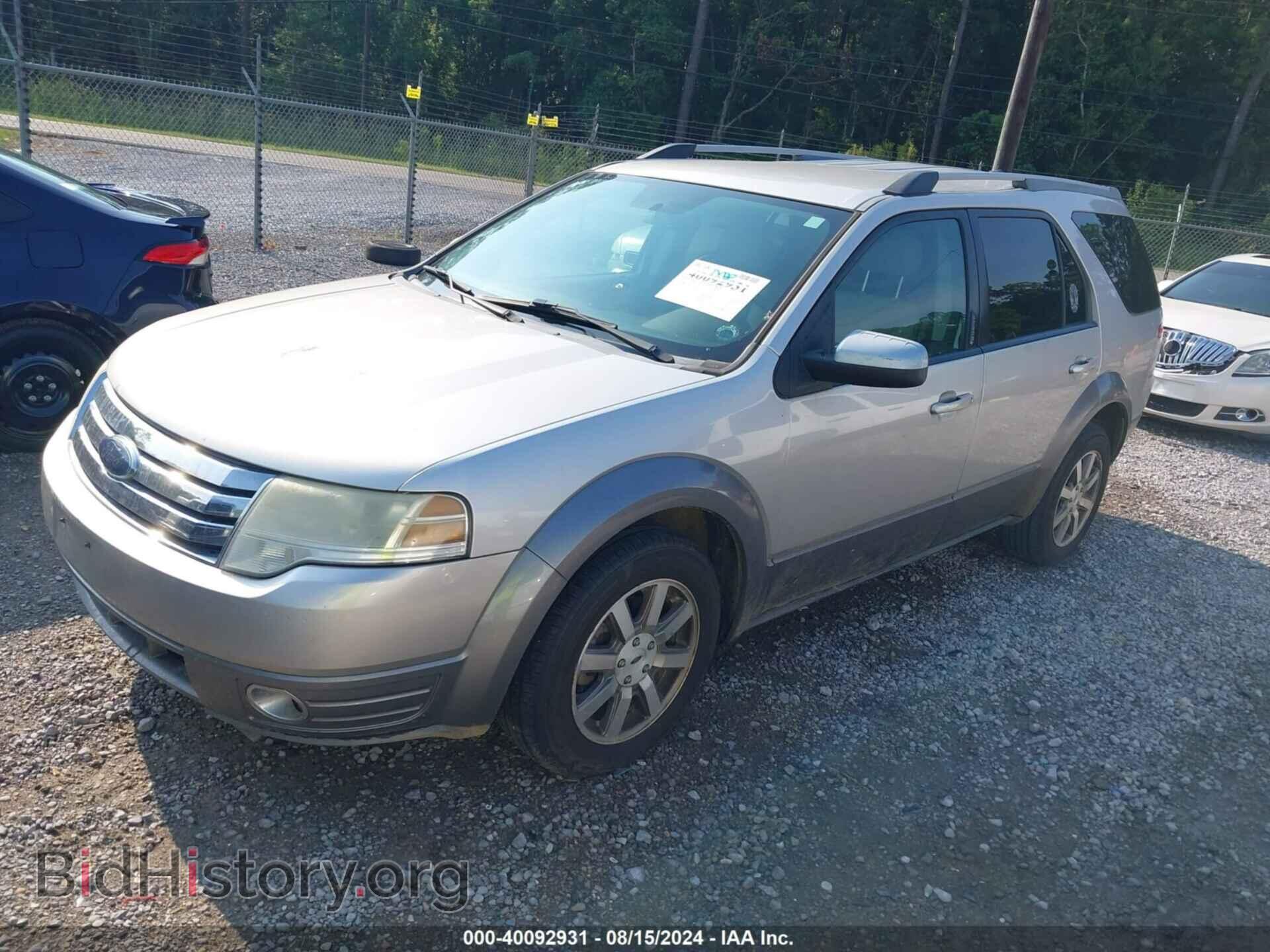 2008 FORD TAURUS X - VIN: 1FMDK02W38GA37314 - Фото 2