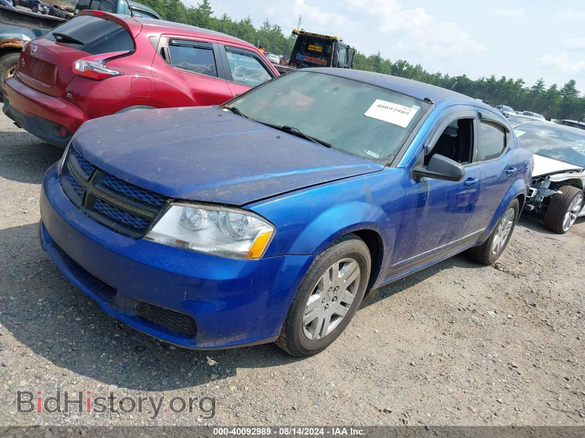 2012 DODGE AVENGER - VIN: 1C3CDZAB9CN274945 - Photo 2