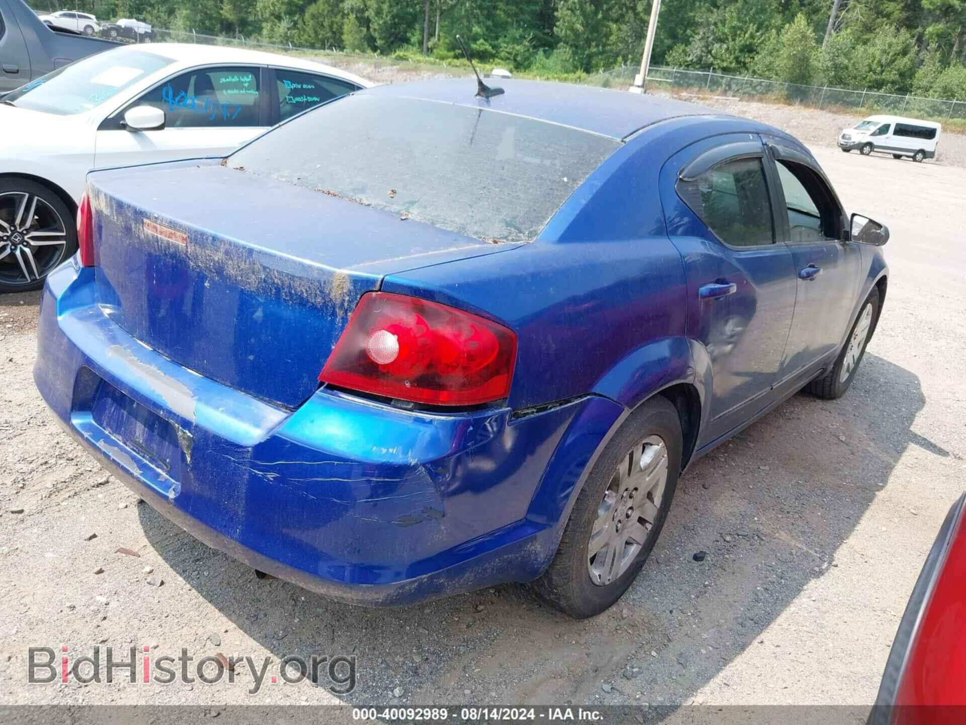 2012 DODGE AVENGER - VIN: 1C3CDZAB9CN274945 - Photo 4