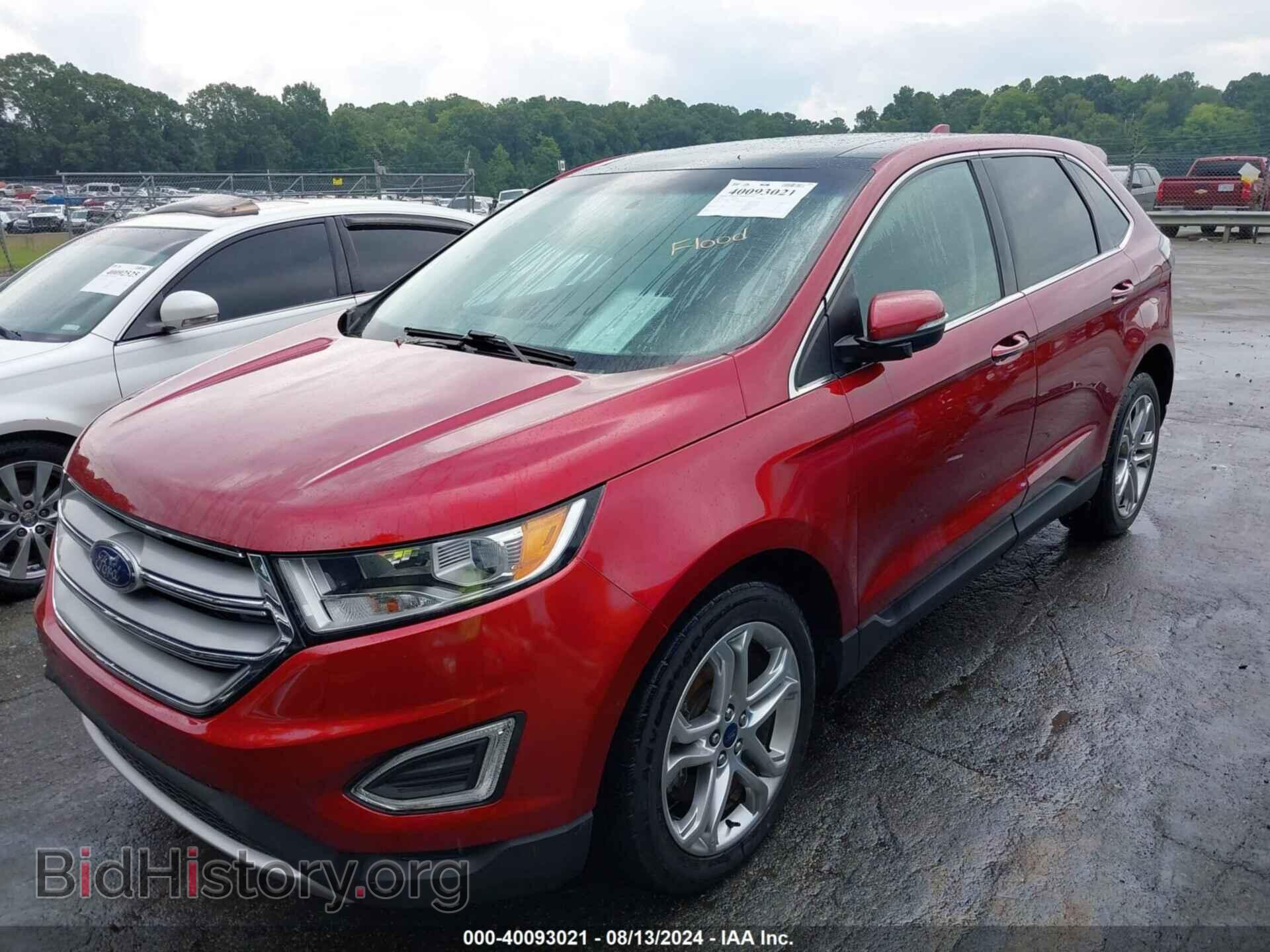 2017 FORD EDGE - VIN: 2FMPK4K91HBB41435 - Фото 2