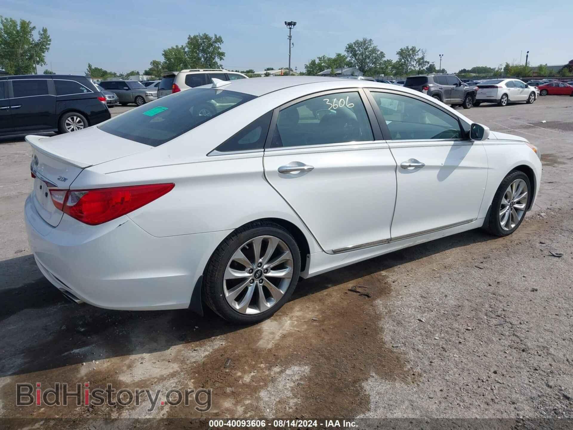 2012 HYUNDAI SONATA - VIN: 5NPEC4AB5CH408103 - Фото 4