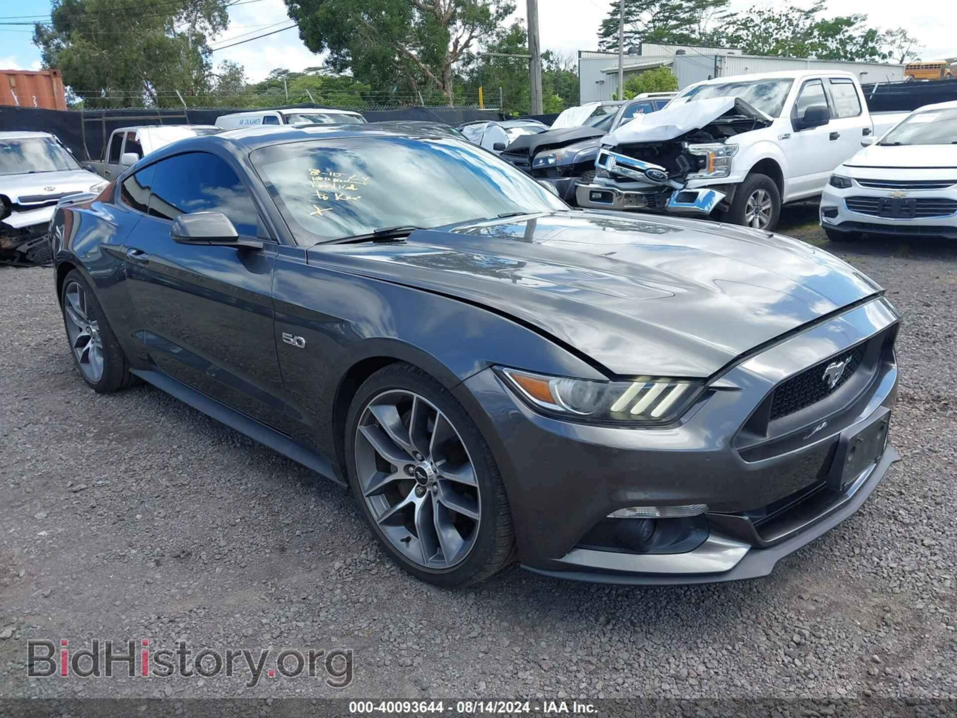 Фотография 1FA6P8CF4H5252732 - FORD MUSTANG 2017