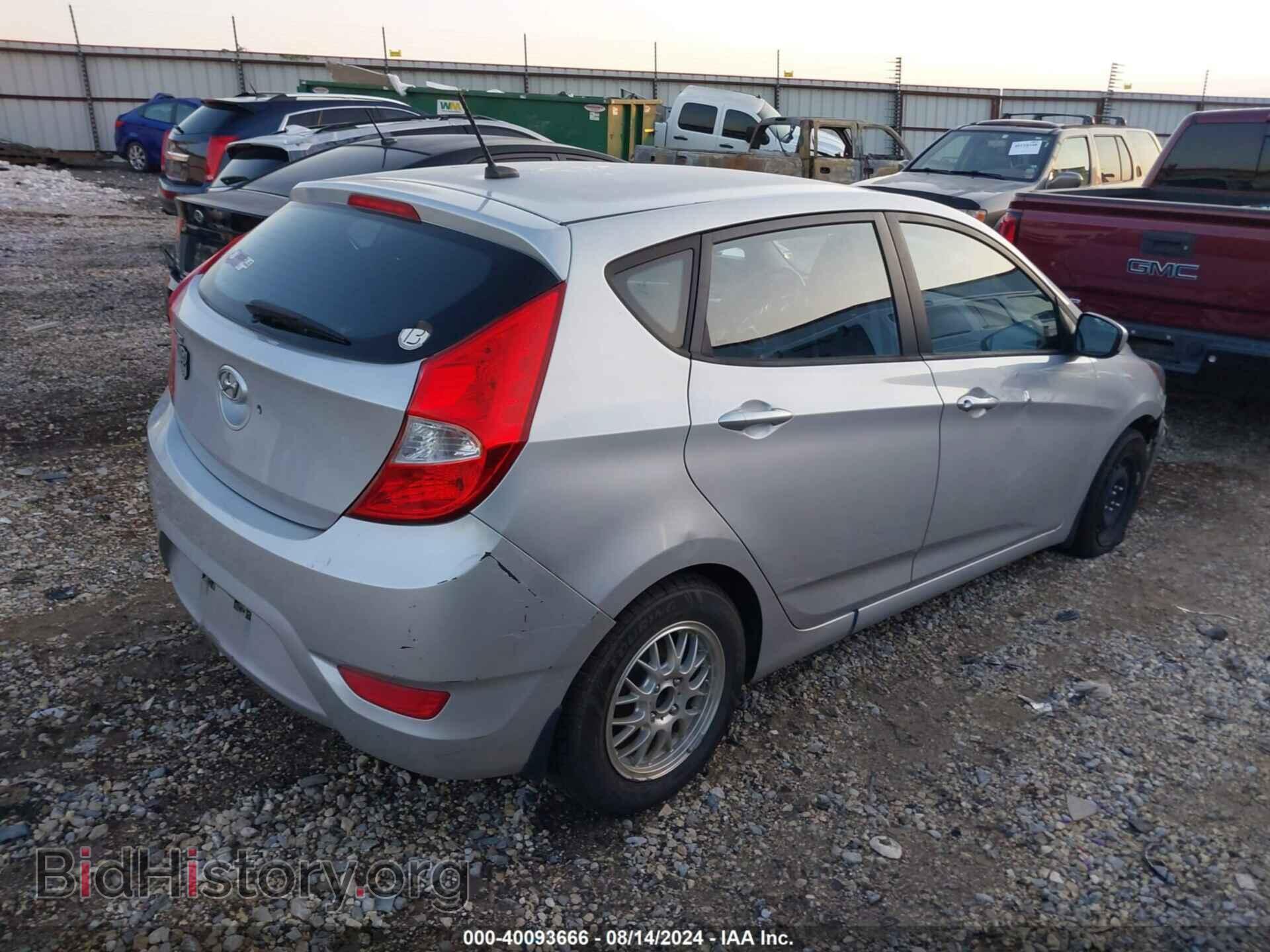 2014 HYUNDAI ACCENT - VIN: KMHCT5AE0EU170673 - Фото 4