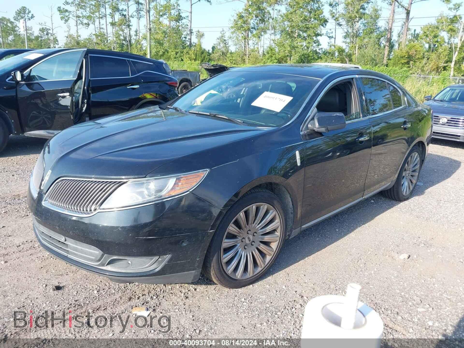 2013 LINCOLN MKS - VIN: 1LNHL9DK3DG603415 - Фото 2